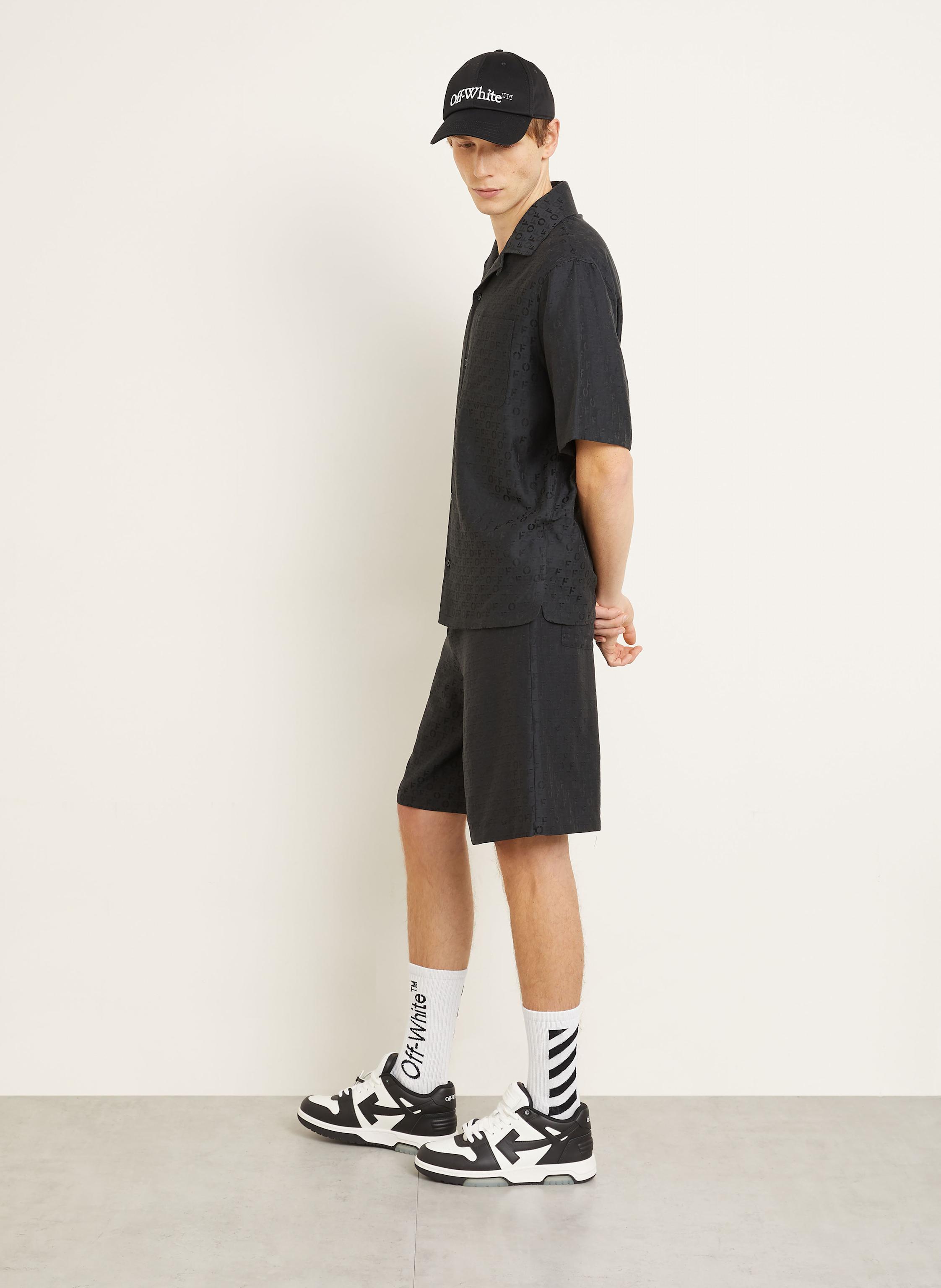 Thumbnail - Off-White Shorts Mit Seide schwarz