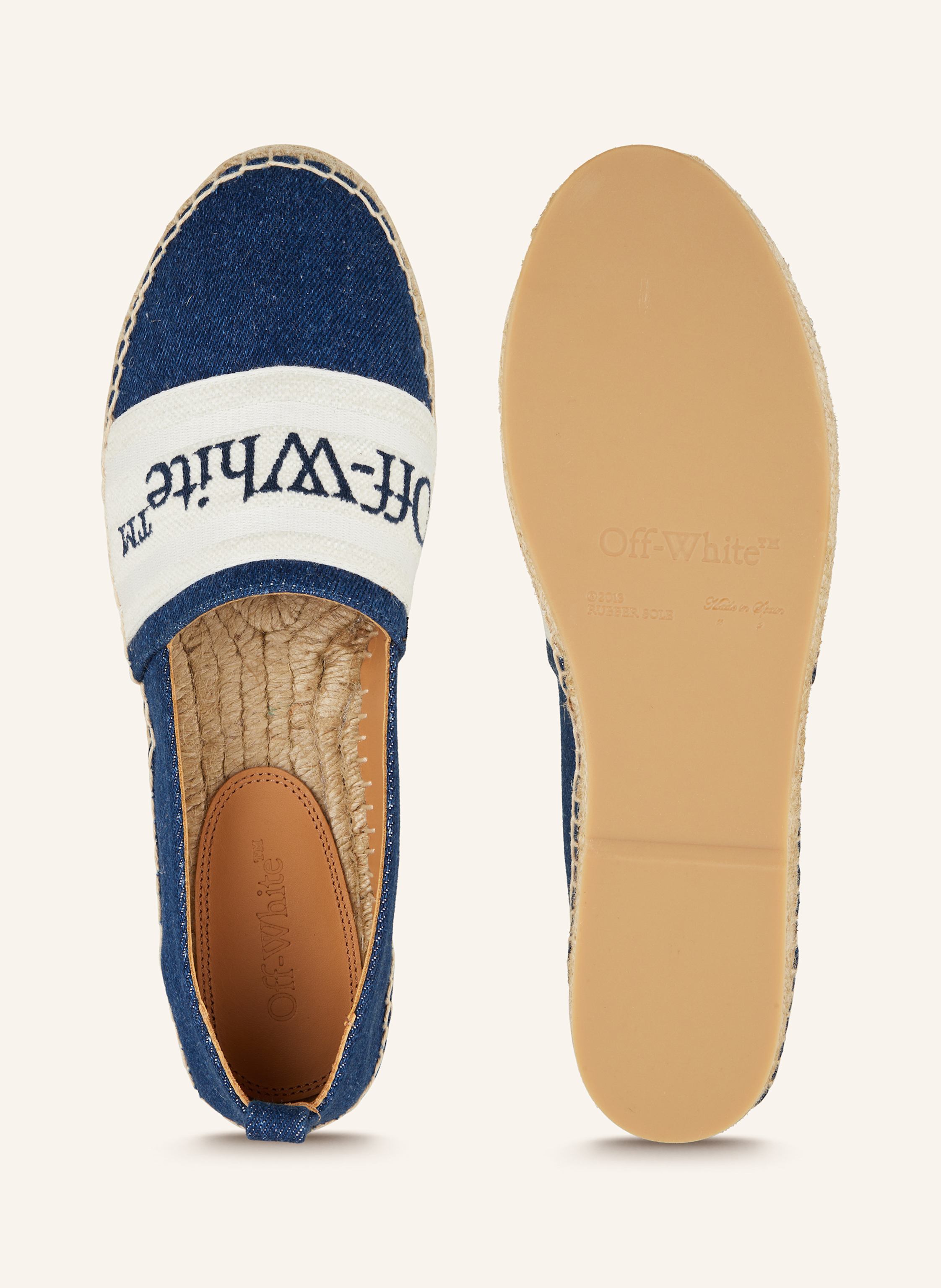 Thumbnail - Off-White Espadrilles Bookish blau
