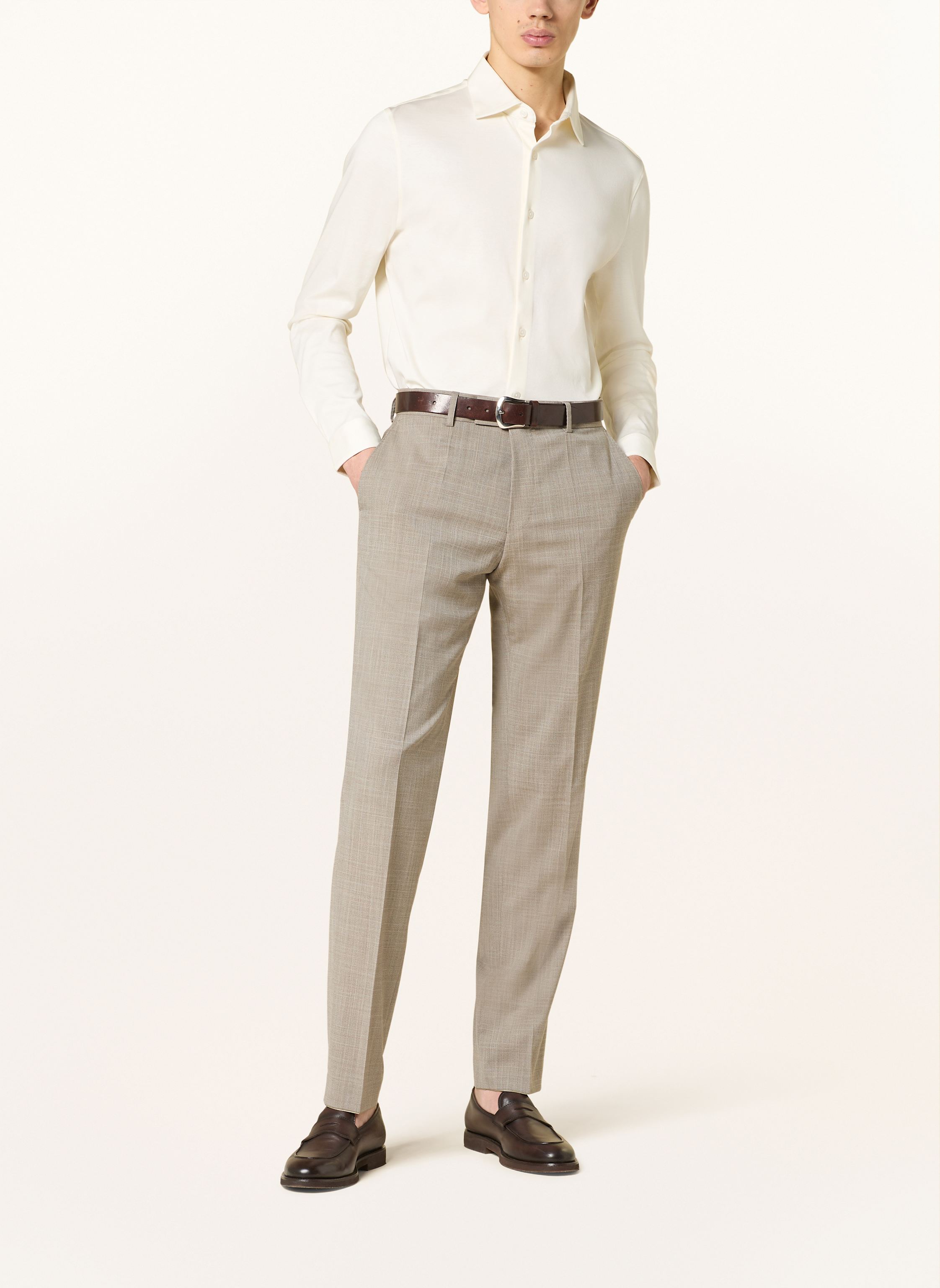 Thumbnail - Boss Anzug Jeckson Regular Fit beige