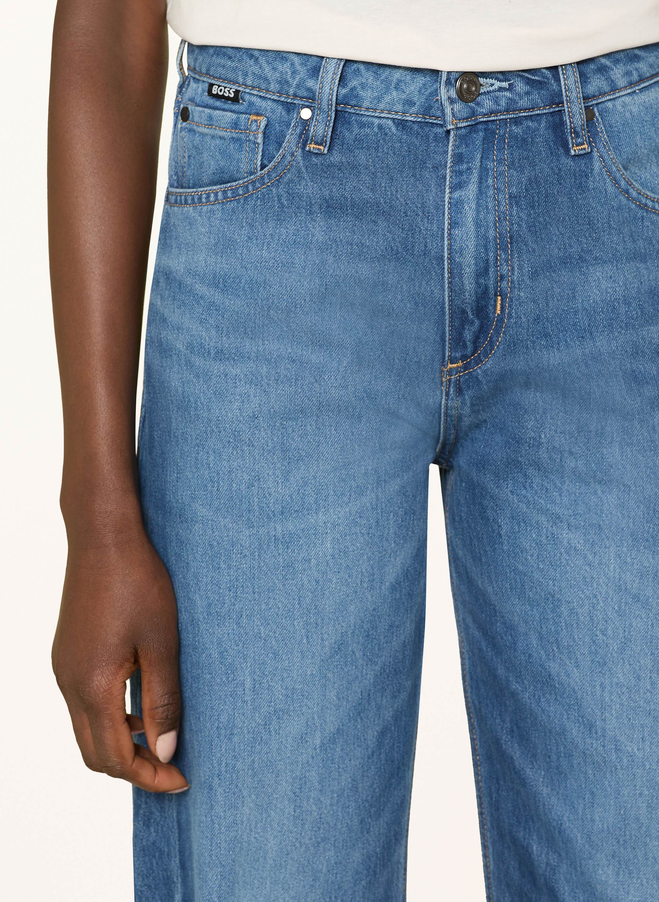 Thumbnail - Boss Wide Leg Jeans Crossroad Super blau