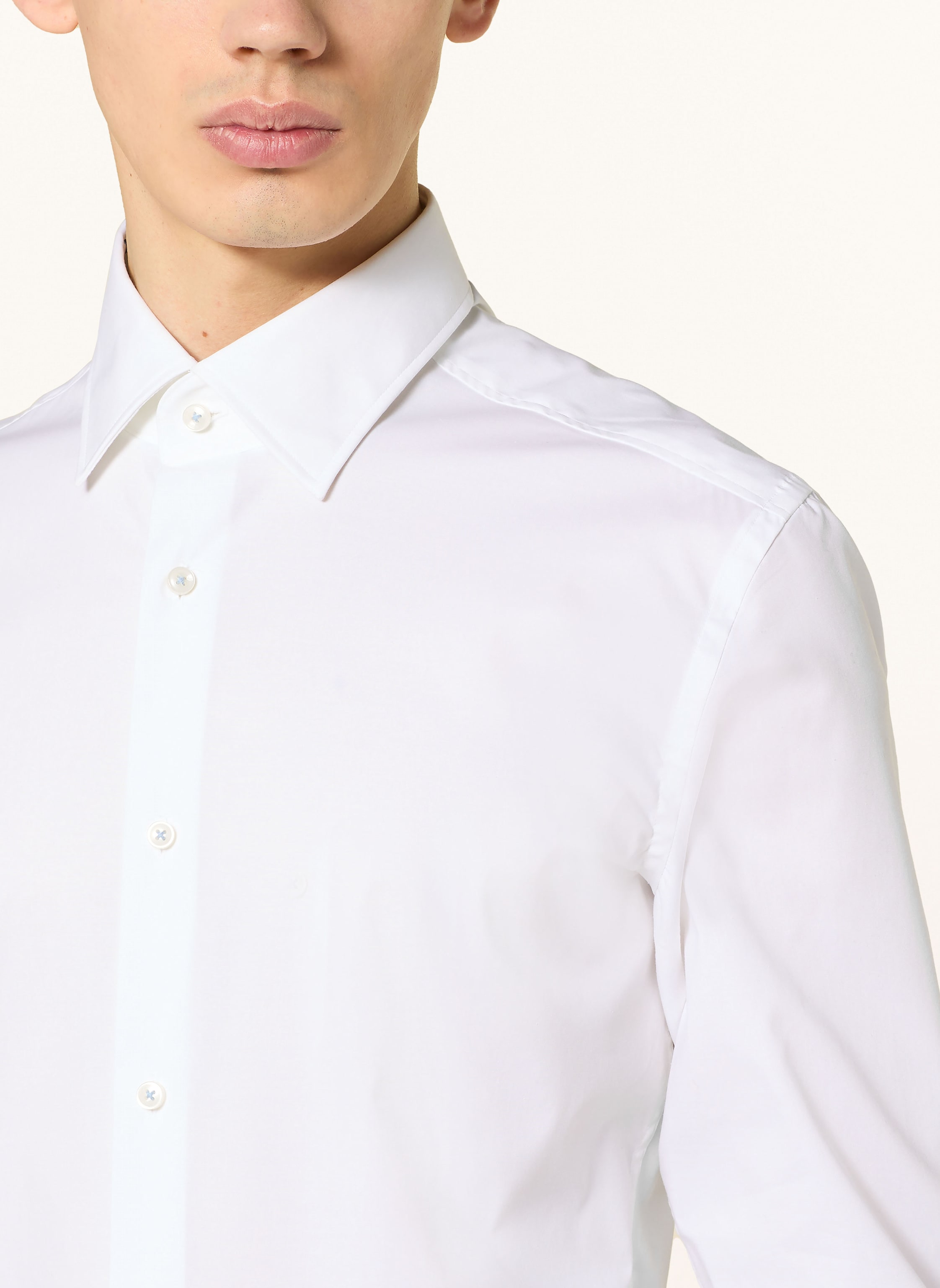 Thumbnail - Boss Hemd Hank Slim Fit weiss