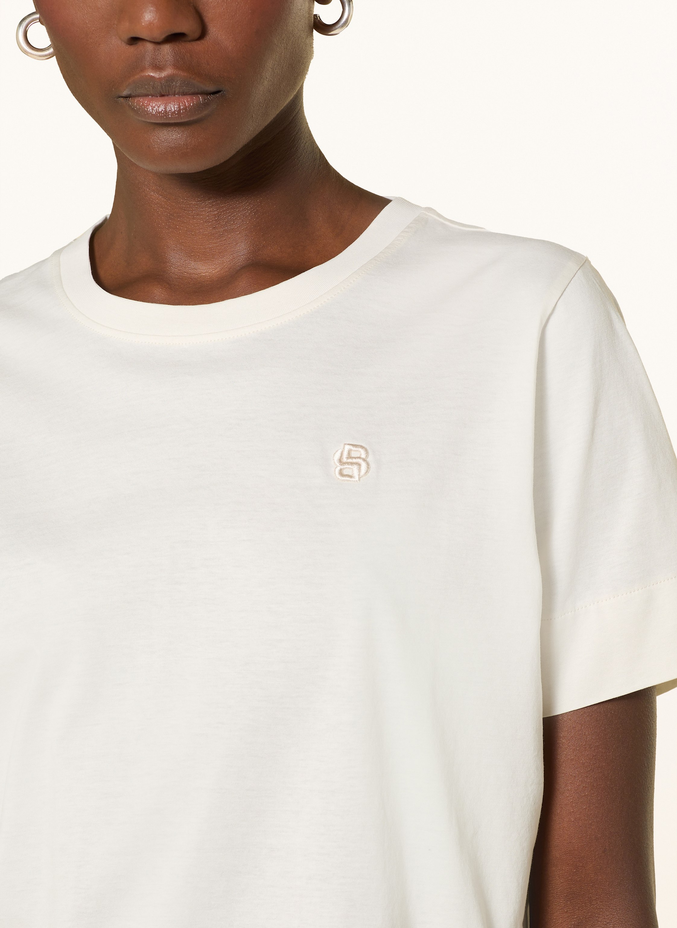Thumbnail - Boss T-Shirt Elphi weiss