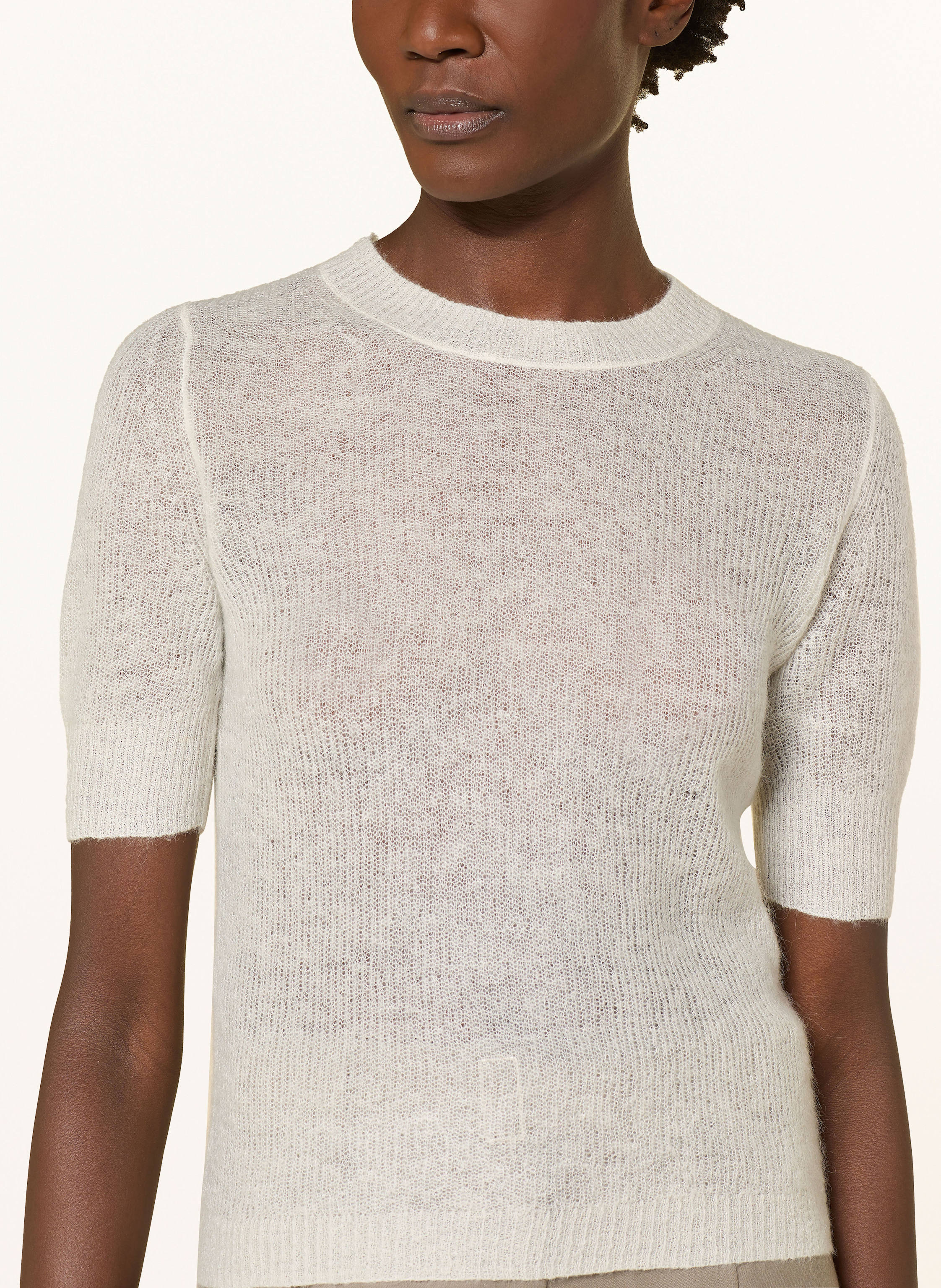 Thumbnail - Boss Strickshirt Fusionana weiss