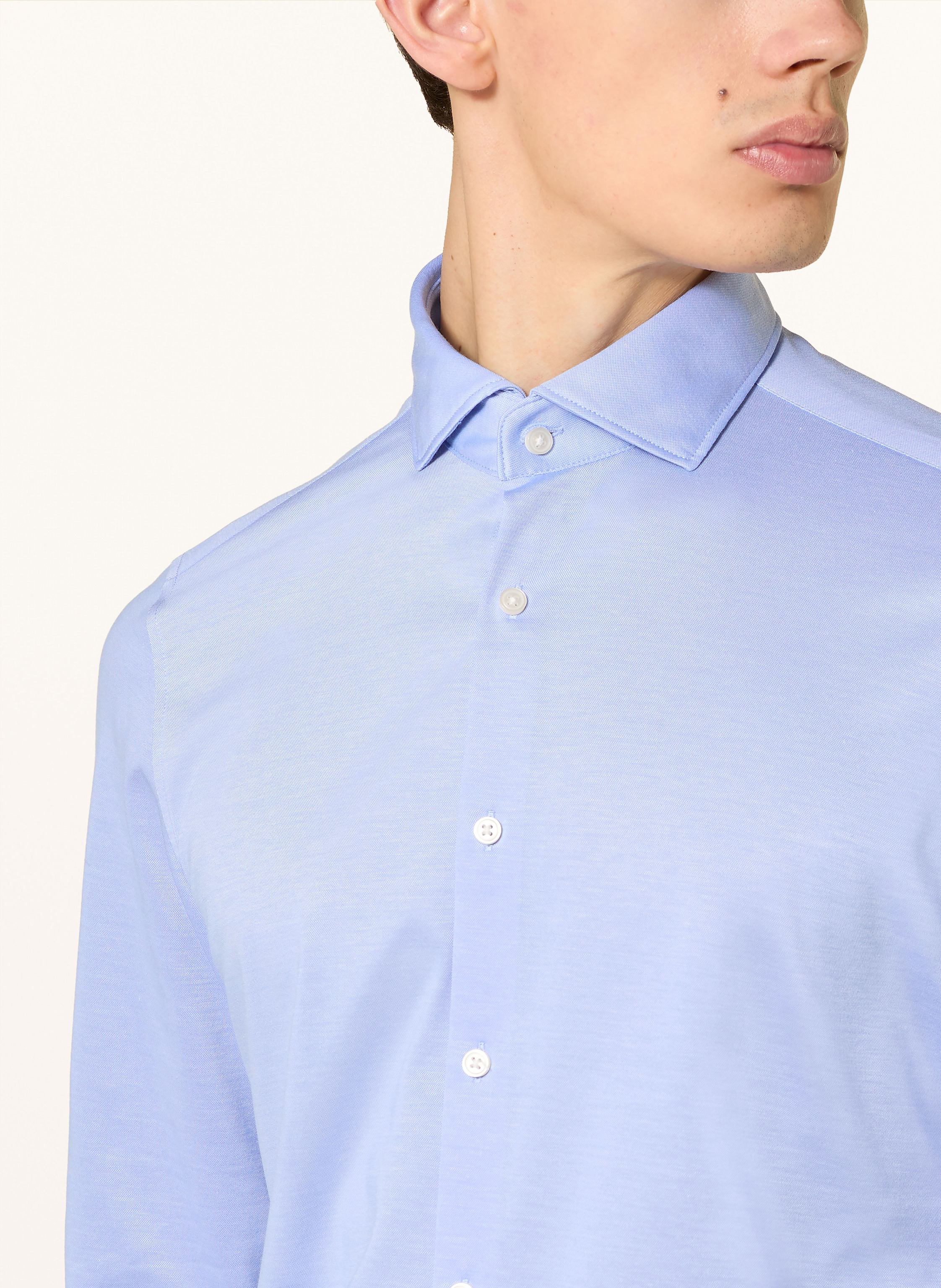 Thumbnail - Paul Jerseyhemd Slim Fit blau