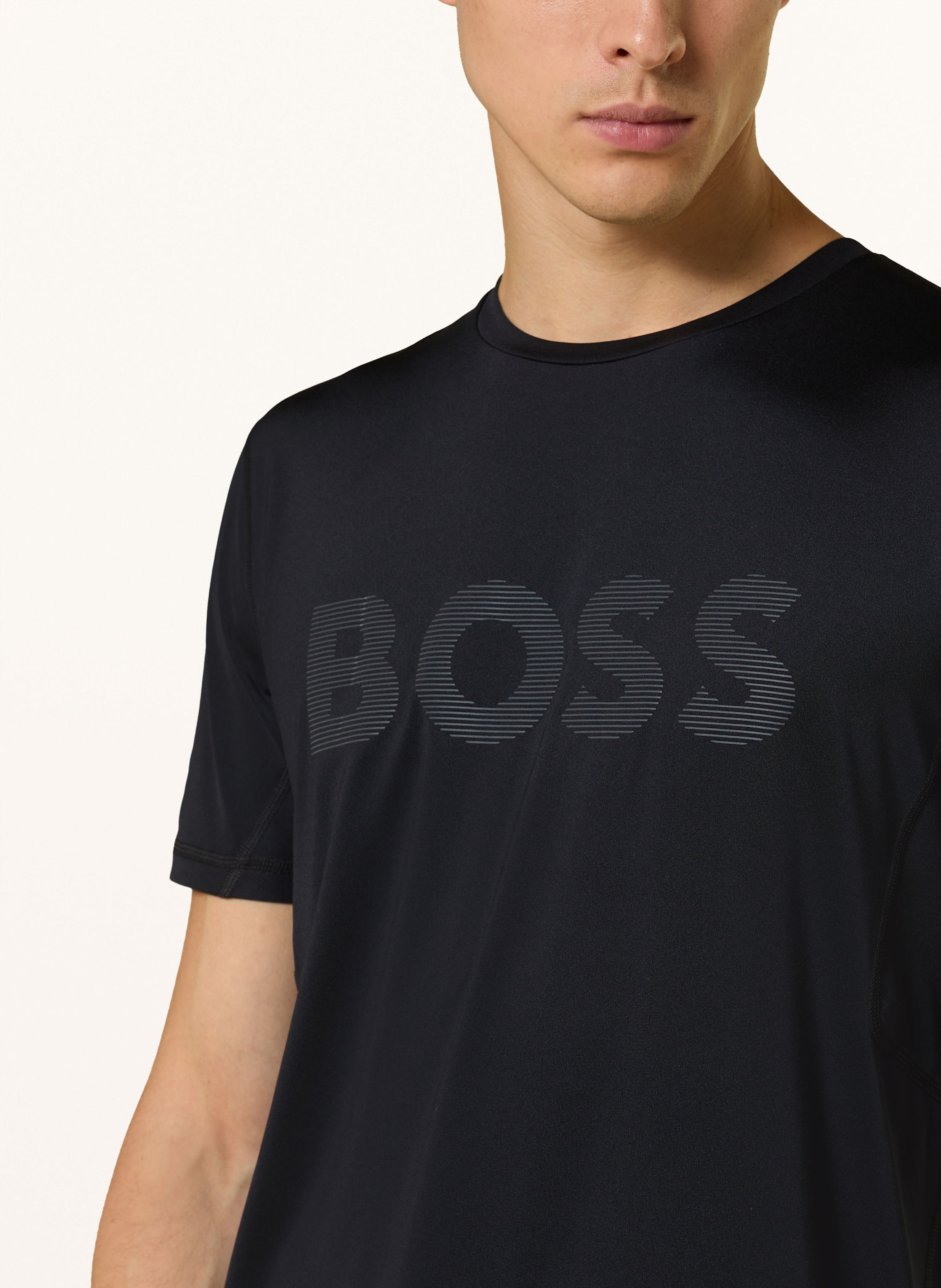 Thumbnail - Boss T-Shirt Active schwarz
