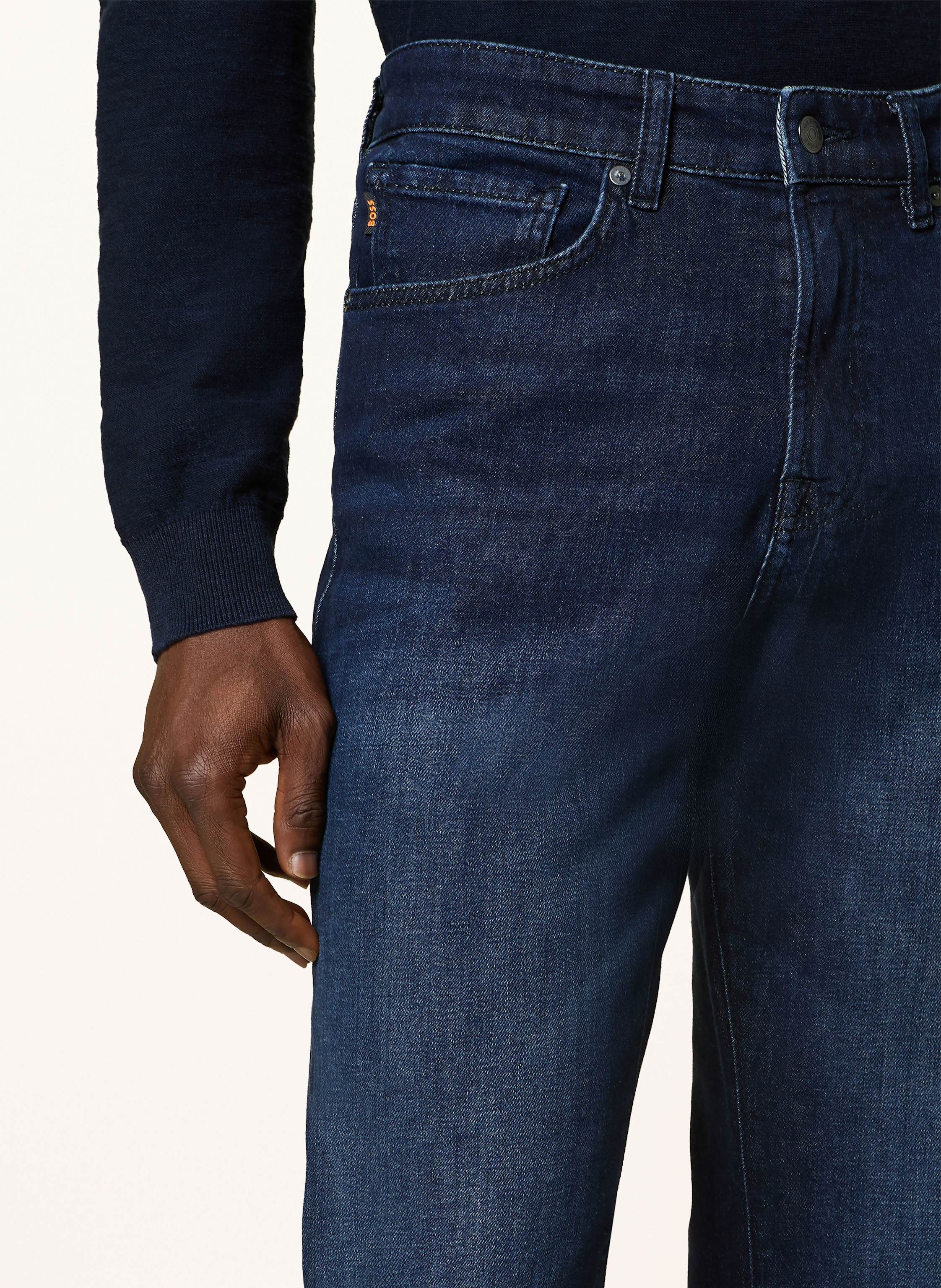 Thumbnail - Boss Jeans Onyx Slim Taper Fit blau