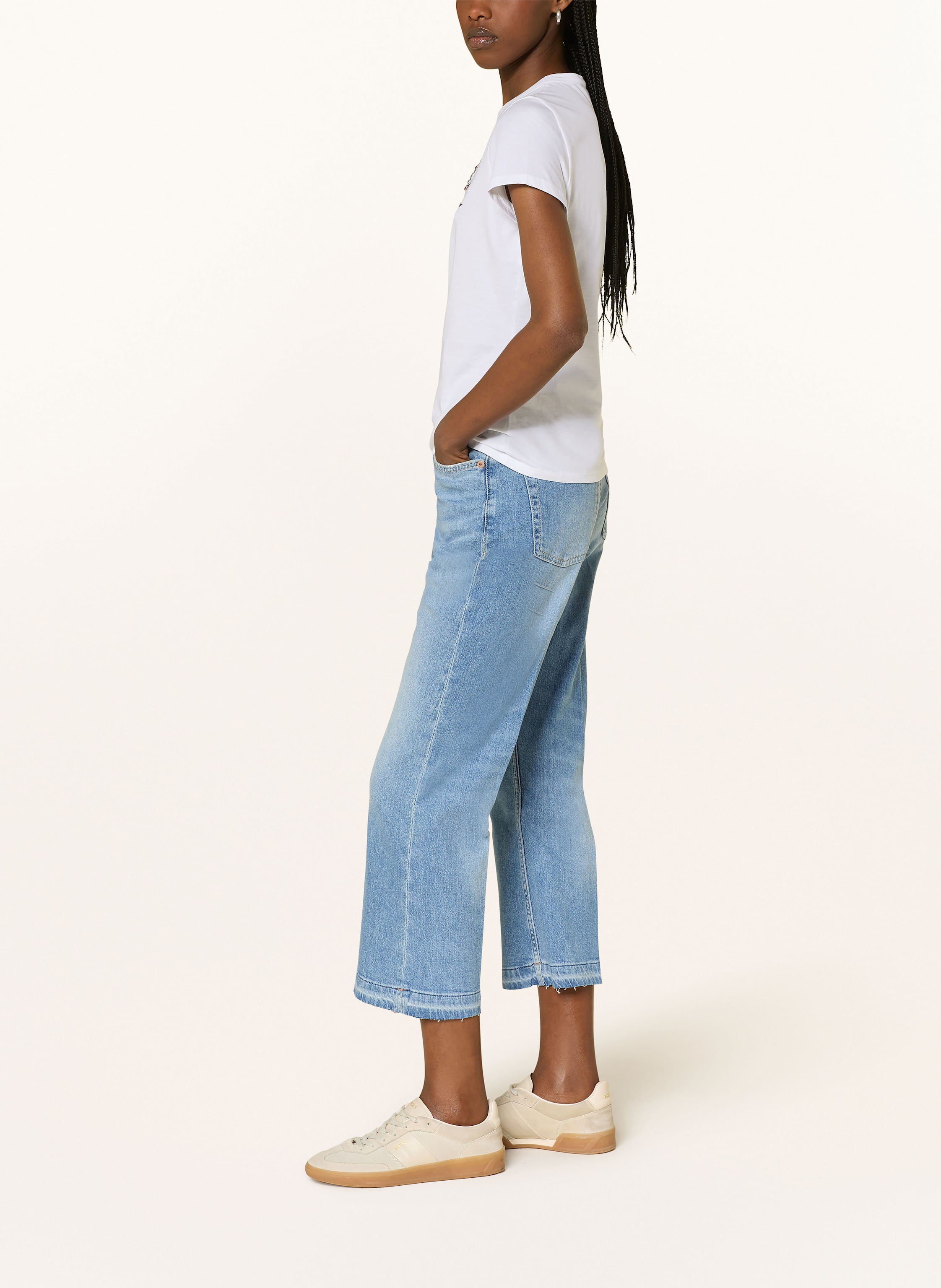 Thumbnail - Boss 7/8-Jeans Soft Kck blau