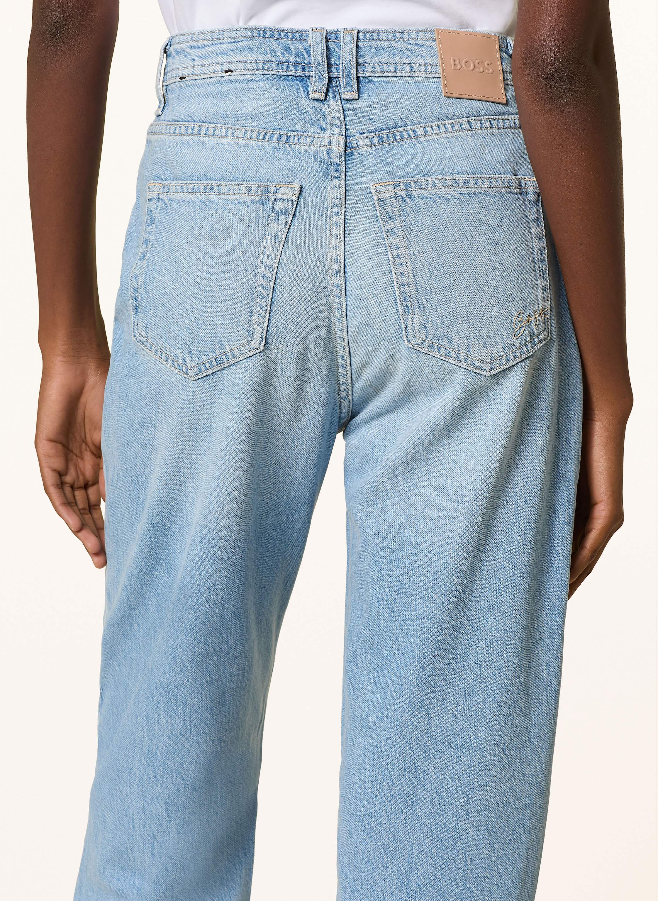 Thumbnail - Boss Mom Jeans Ruth blau