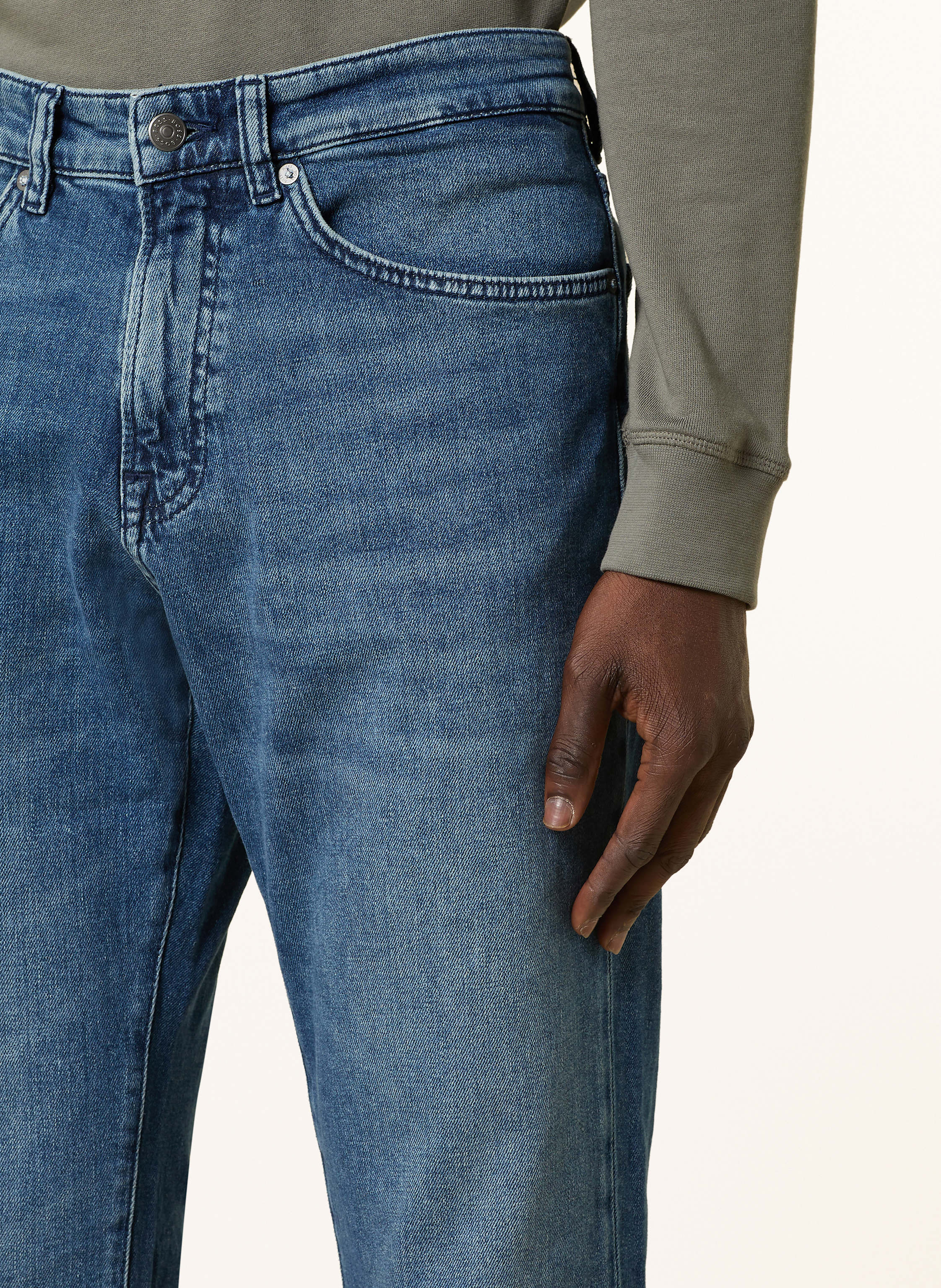 Thumbnail - Boss Jeans Onyx Slim Taper Fit blau