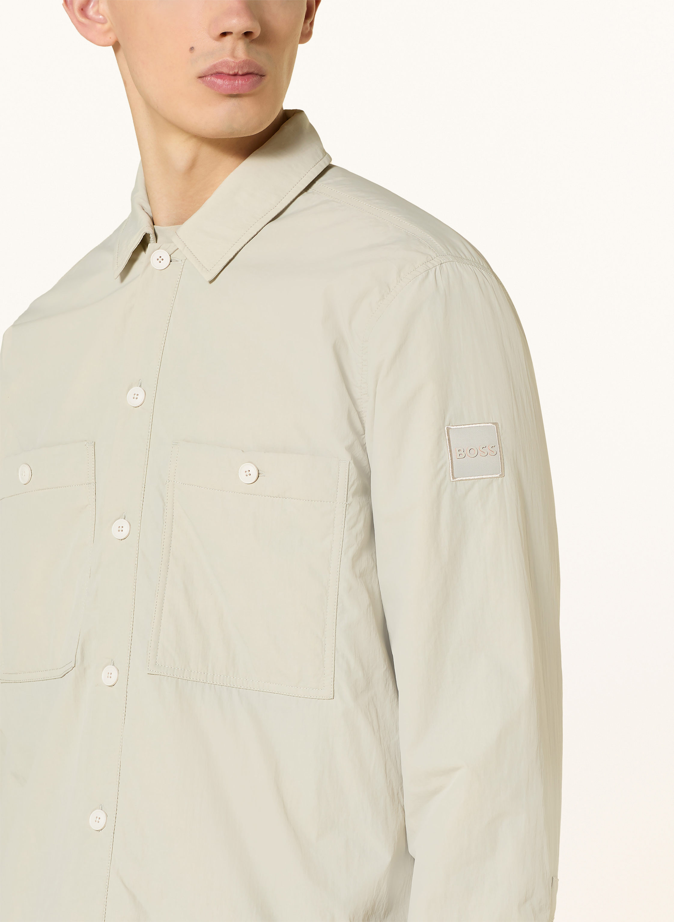 Thumbnail - Boss Overjacket Locky beige