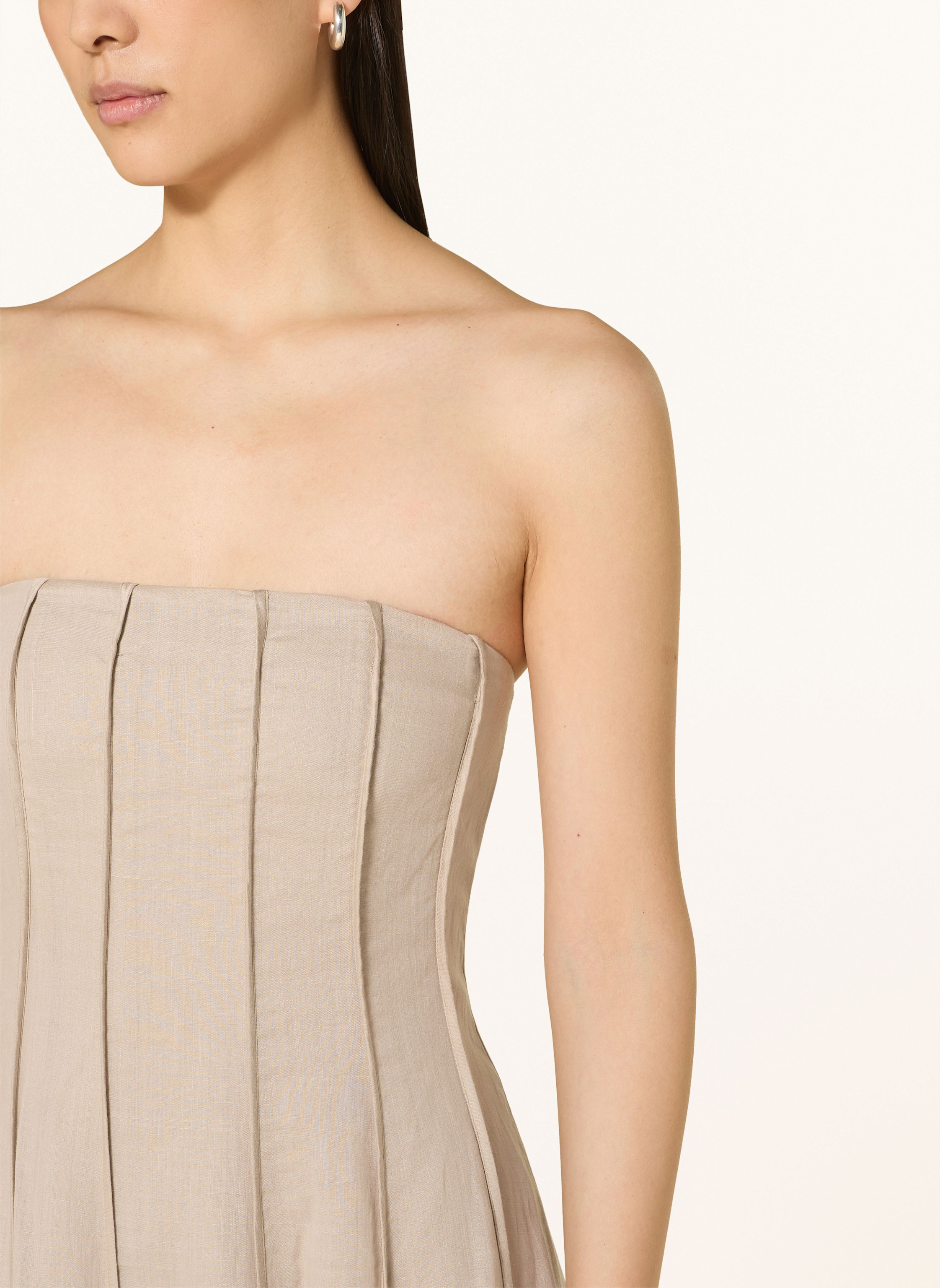 Thumbnail - Mrs & Hugs Kleid beige