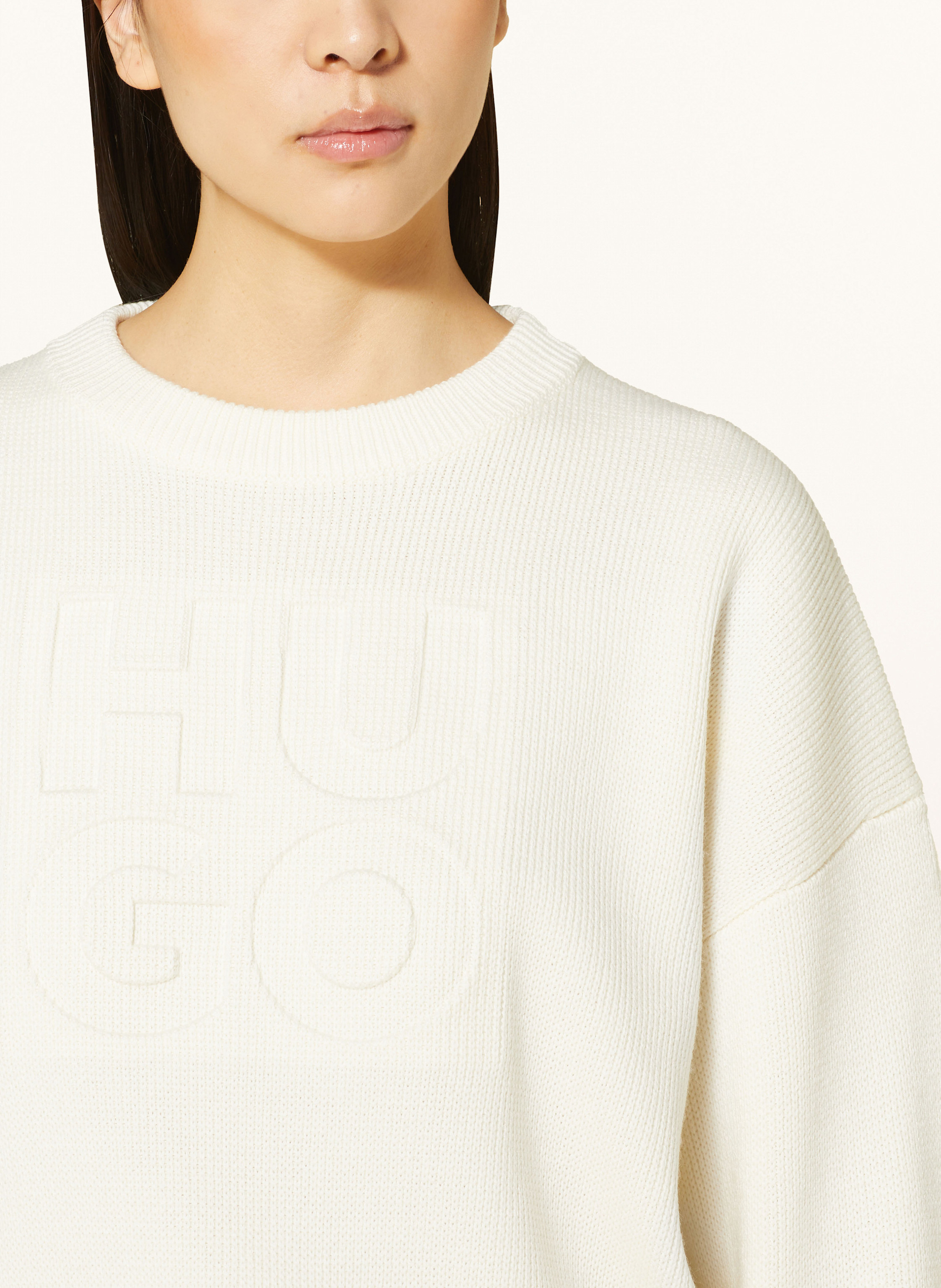 Thumbnail - Hugo Pullover Sisminye weiss