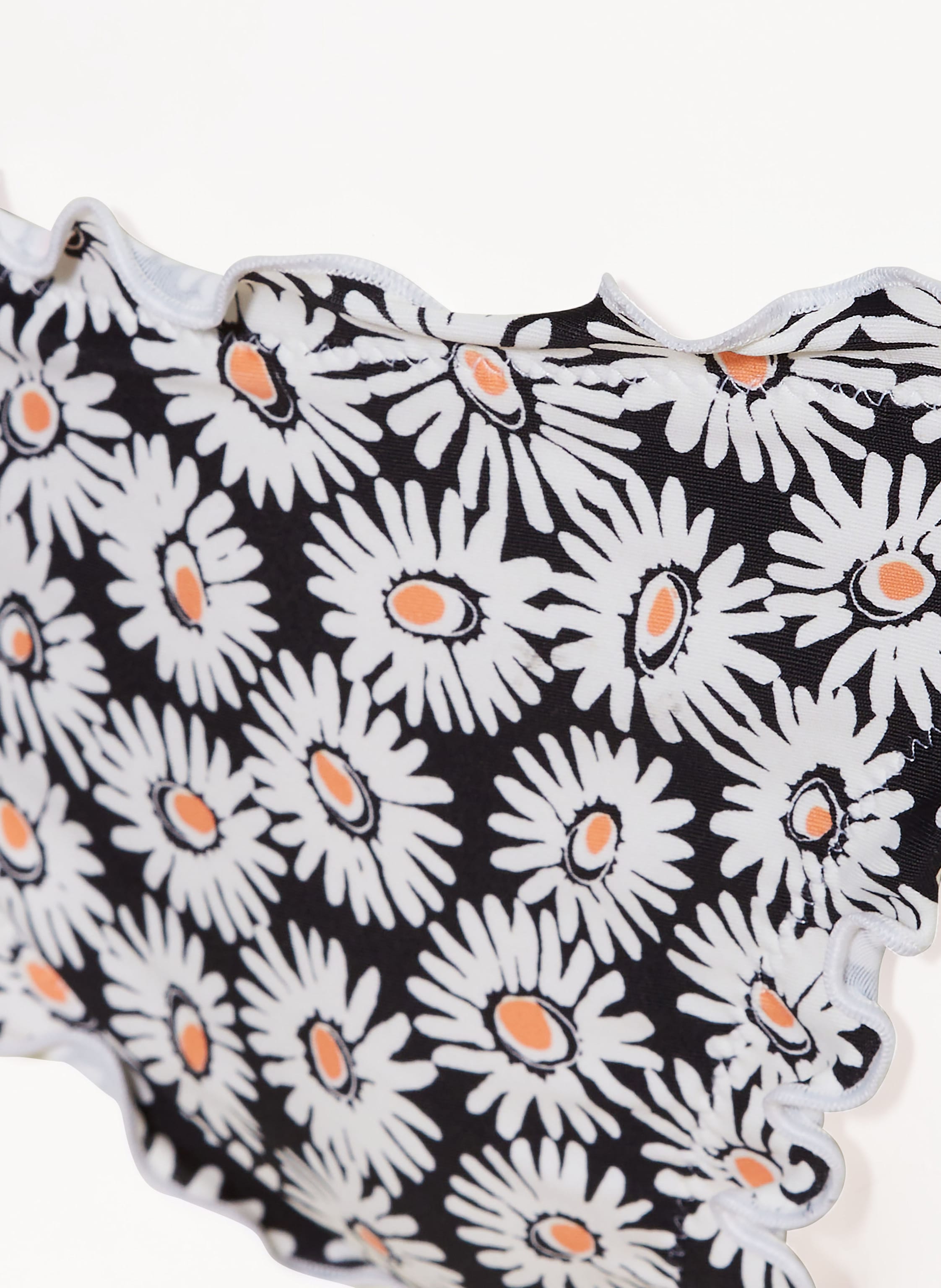 Thumbnail - Hugo Triangel-Bikini-Hose Ruffle schwarz