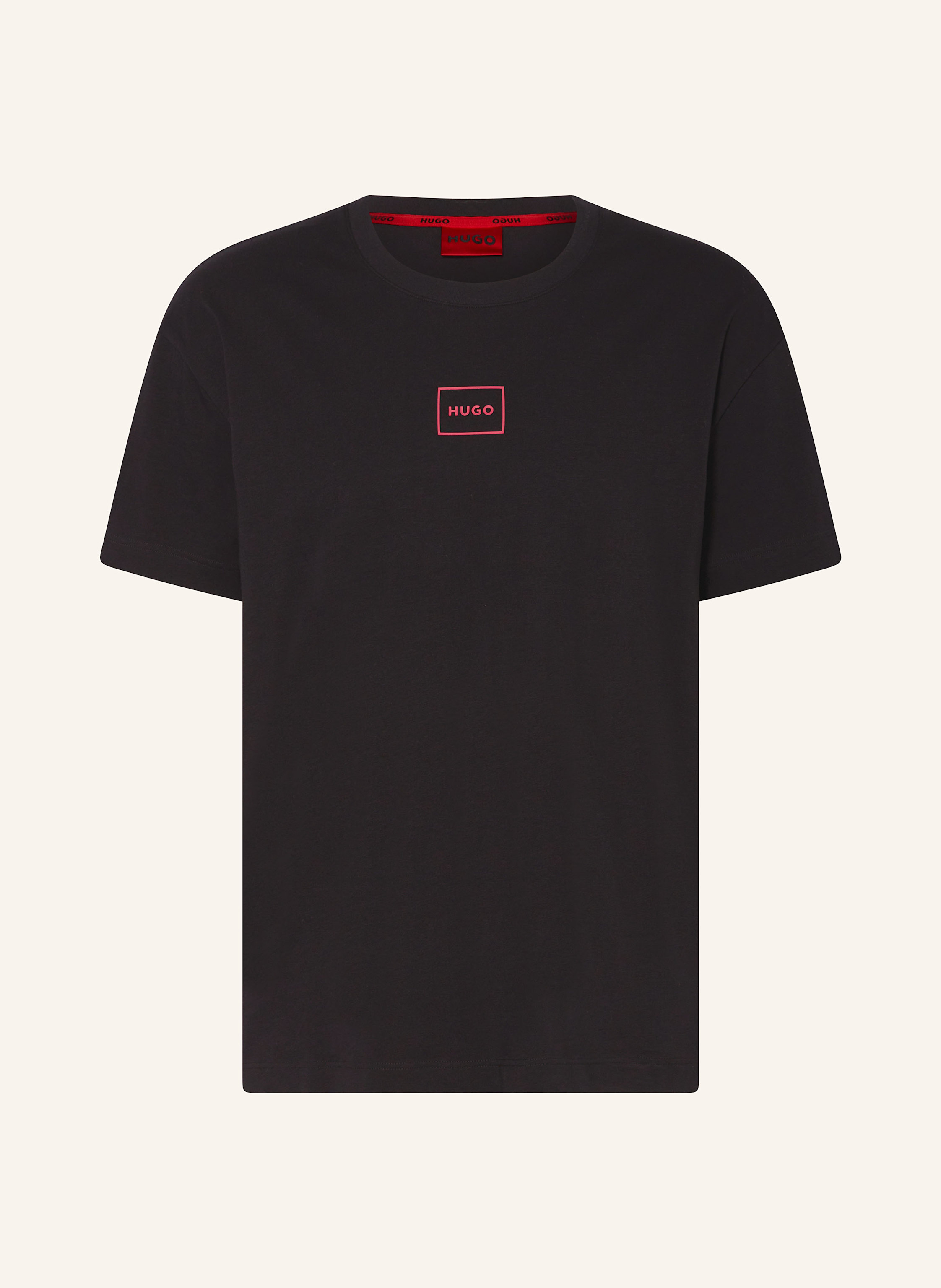Hugo Schlafshirt Laze schwarz