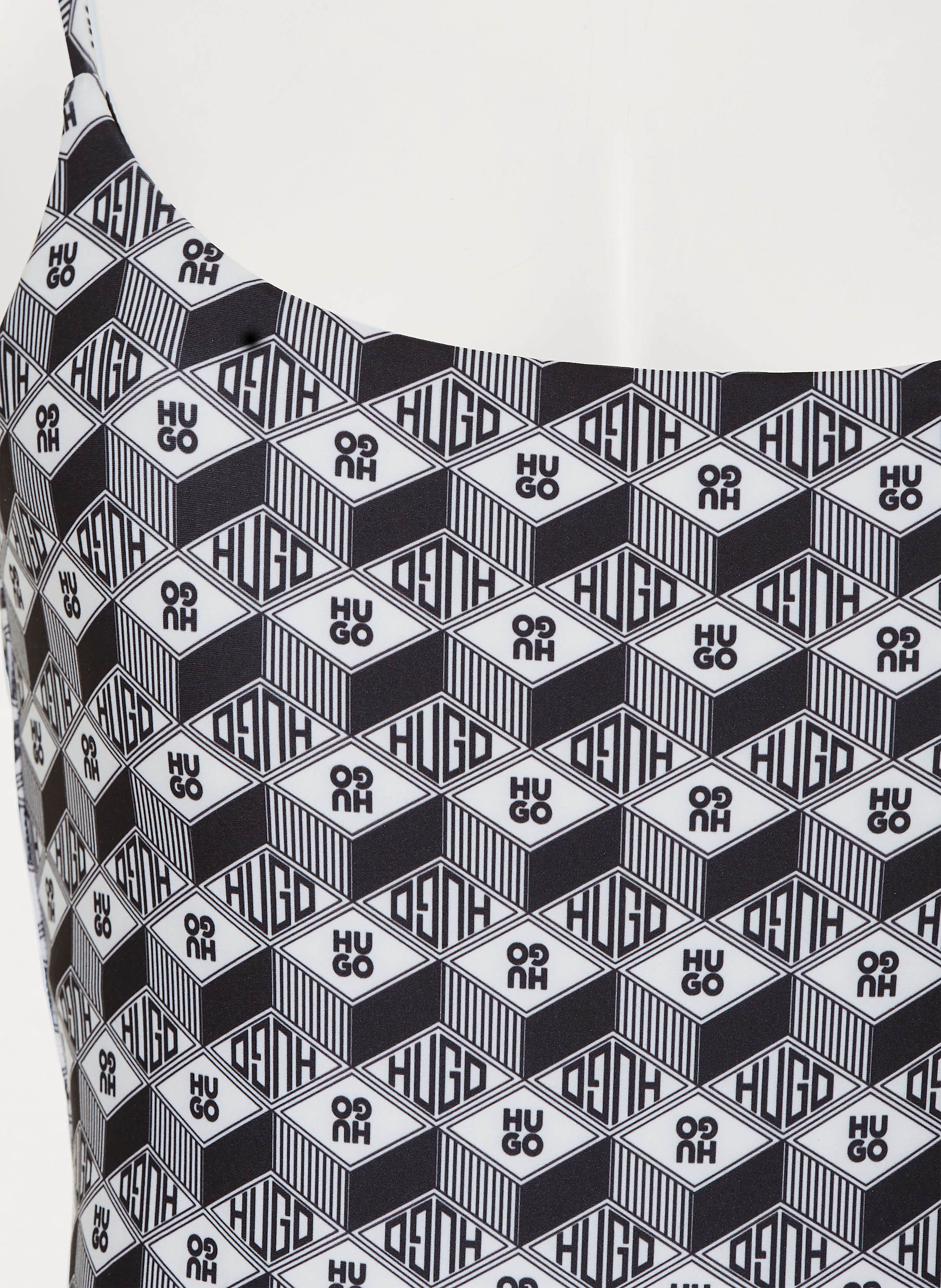 Thumbnail - Hugo Badeanzug Pure schwarz