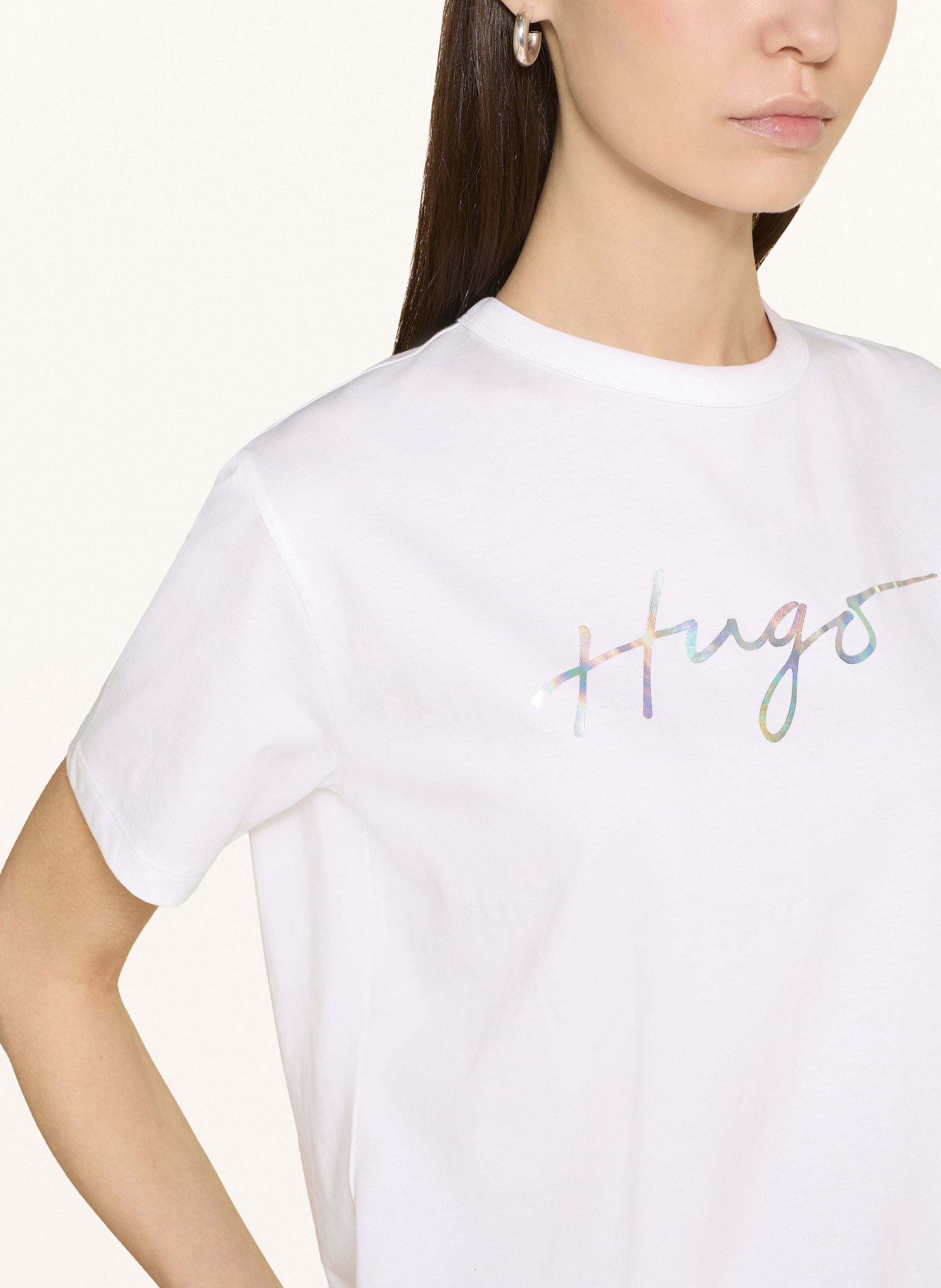 Thumbnail - Hugo T-Shirt Damacia weiss