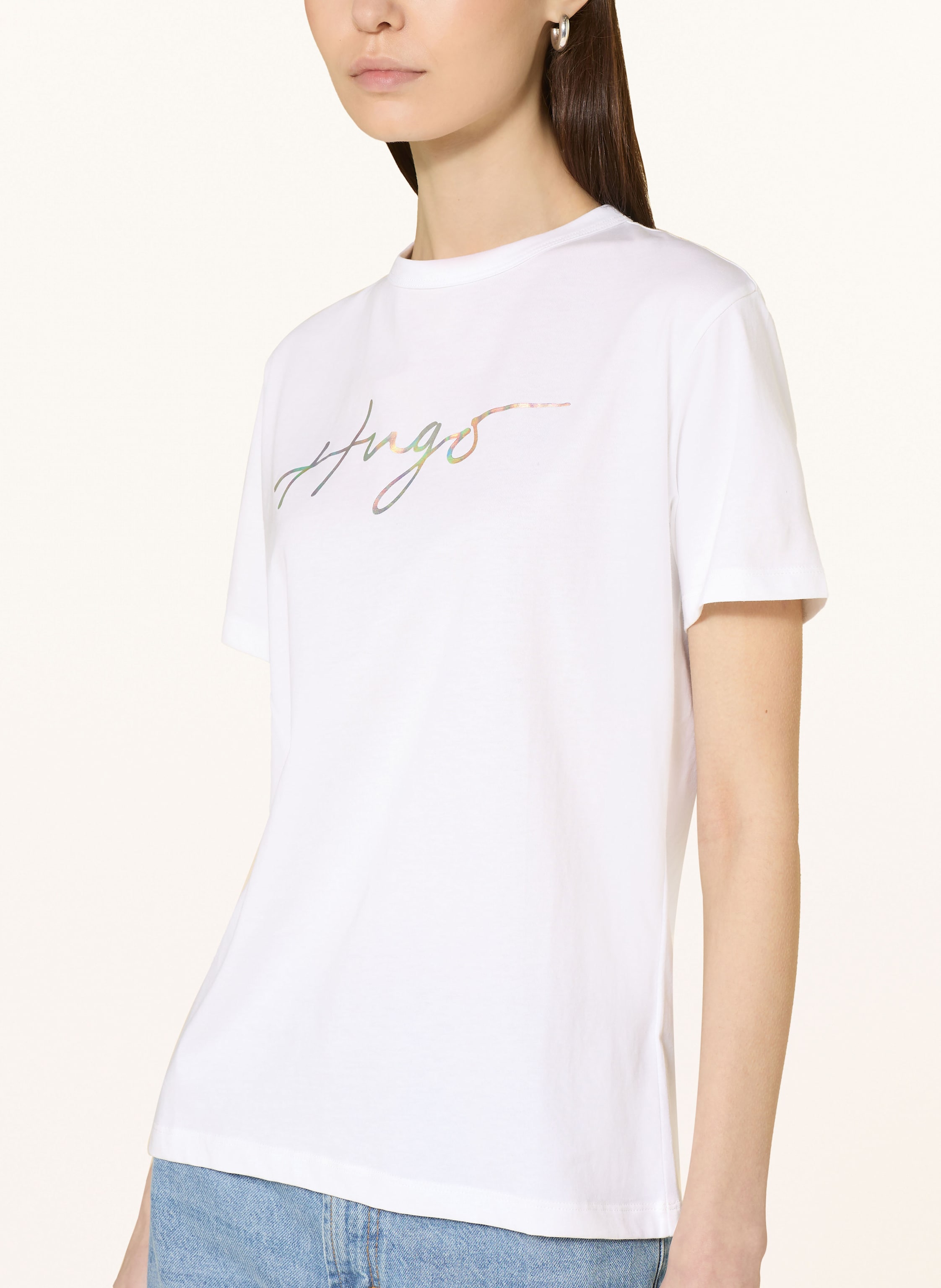 Thumbnail - Hugo T-Shirt Damacia weiss