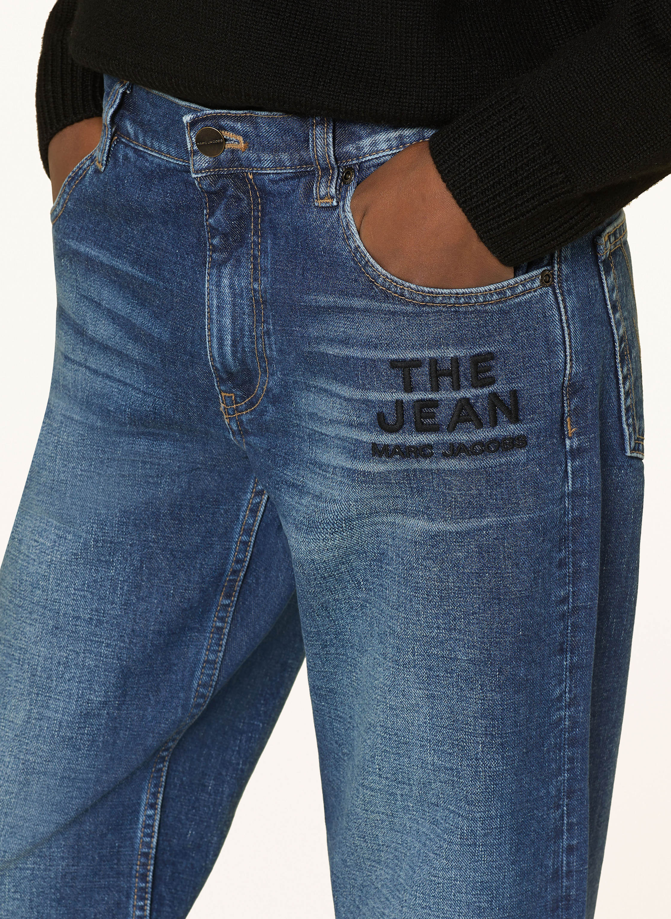 Thumbnail - Marc Jacobs Straight Jeans The Jean blau