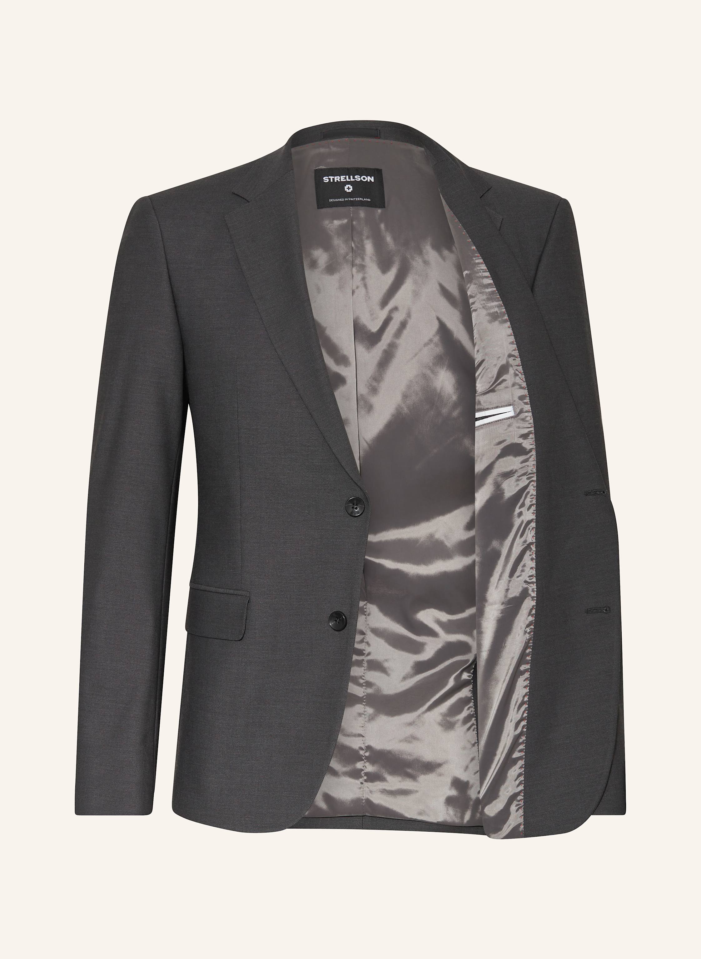 Thumbnail - Strellson Anzugsakko Aidan Extra Slim Fit grau