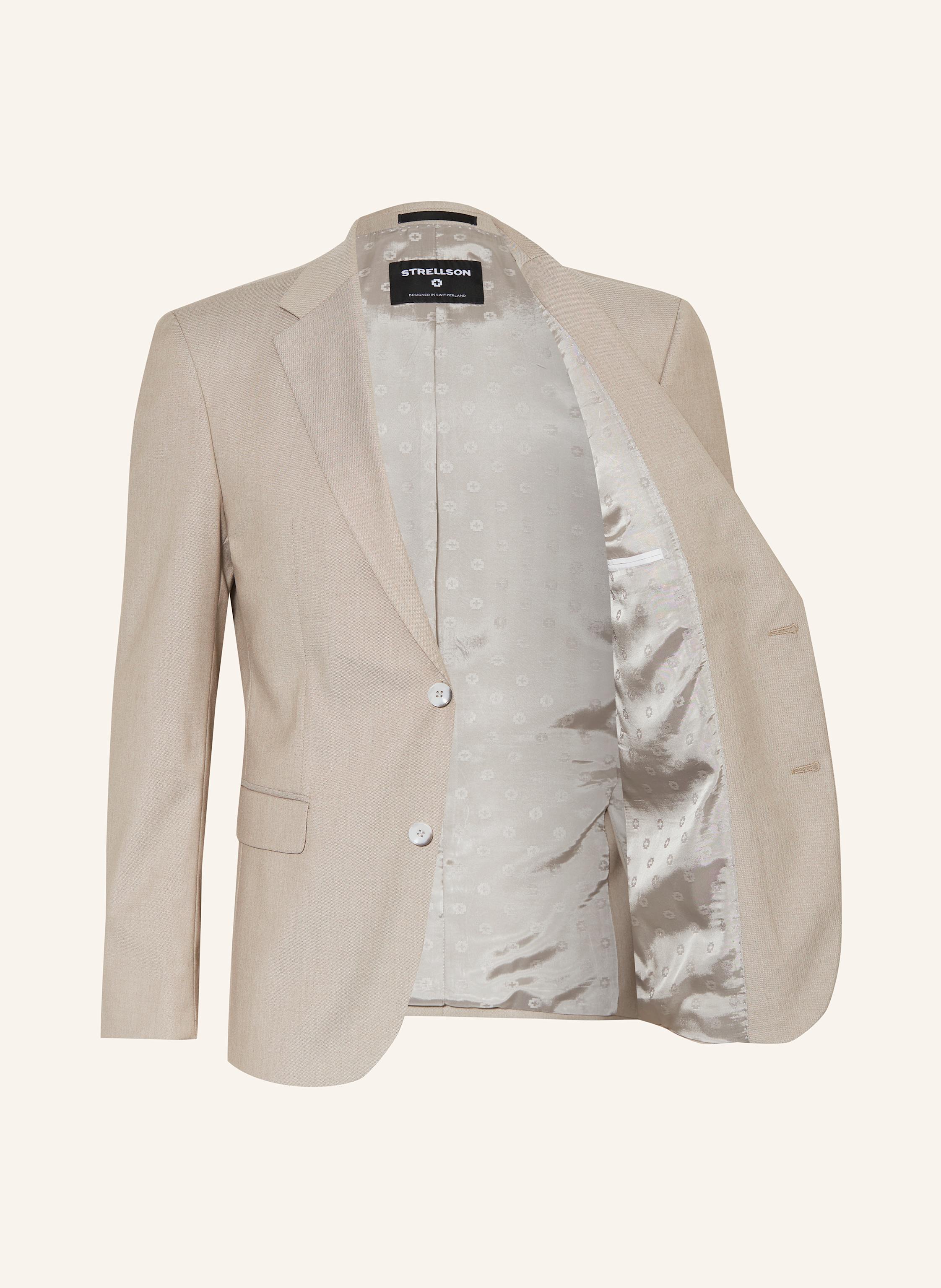 Thumbnail - Strellson Anzugsakko Aidan Slim Fit beige