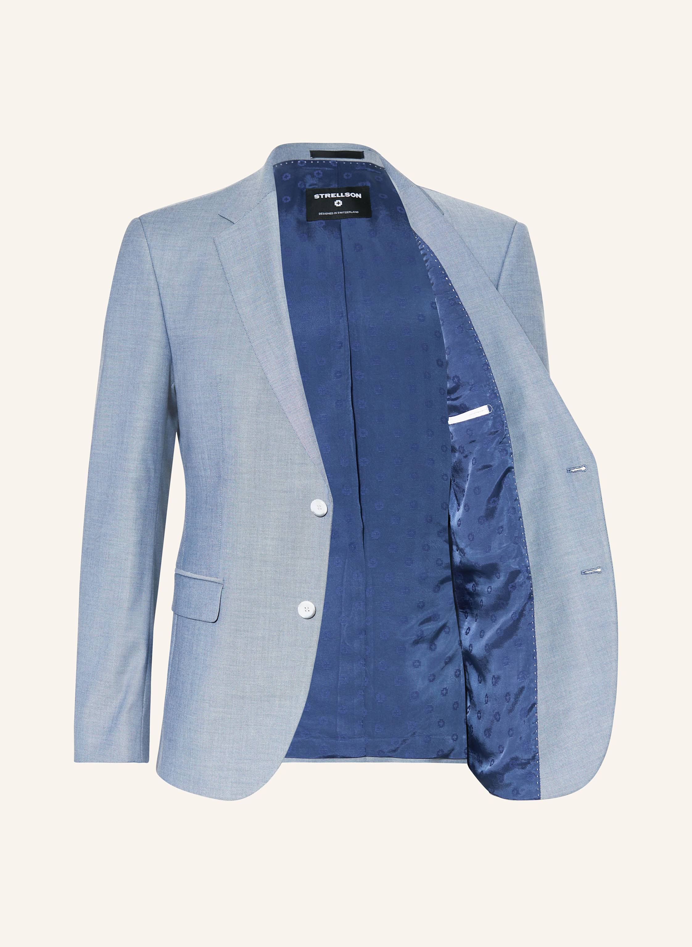 Thumbnail - Strellson Anzugsakko Aidan Slim Fit blau