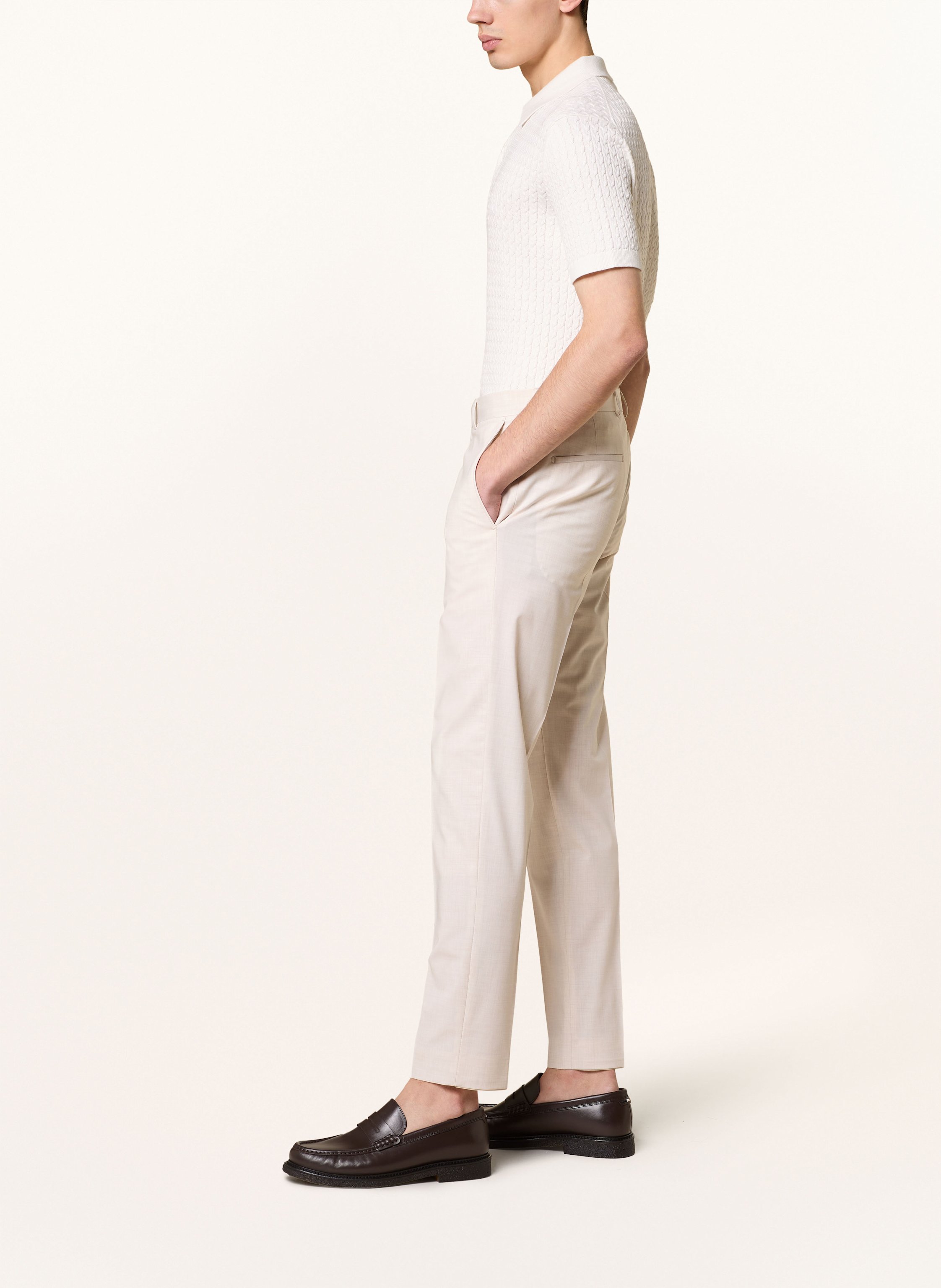 Thumbnail - Strellson Anzughose madden2 X-Slim Fit beige