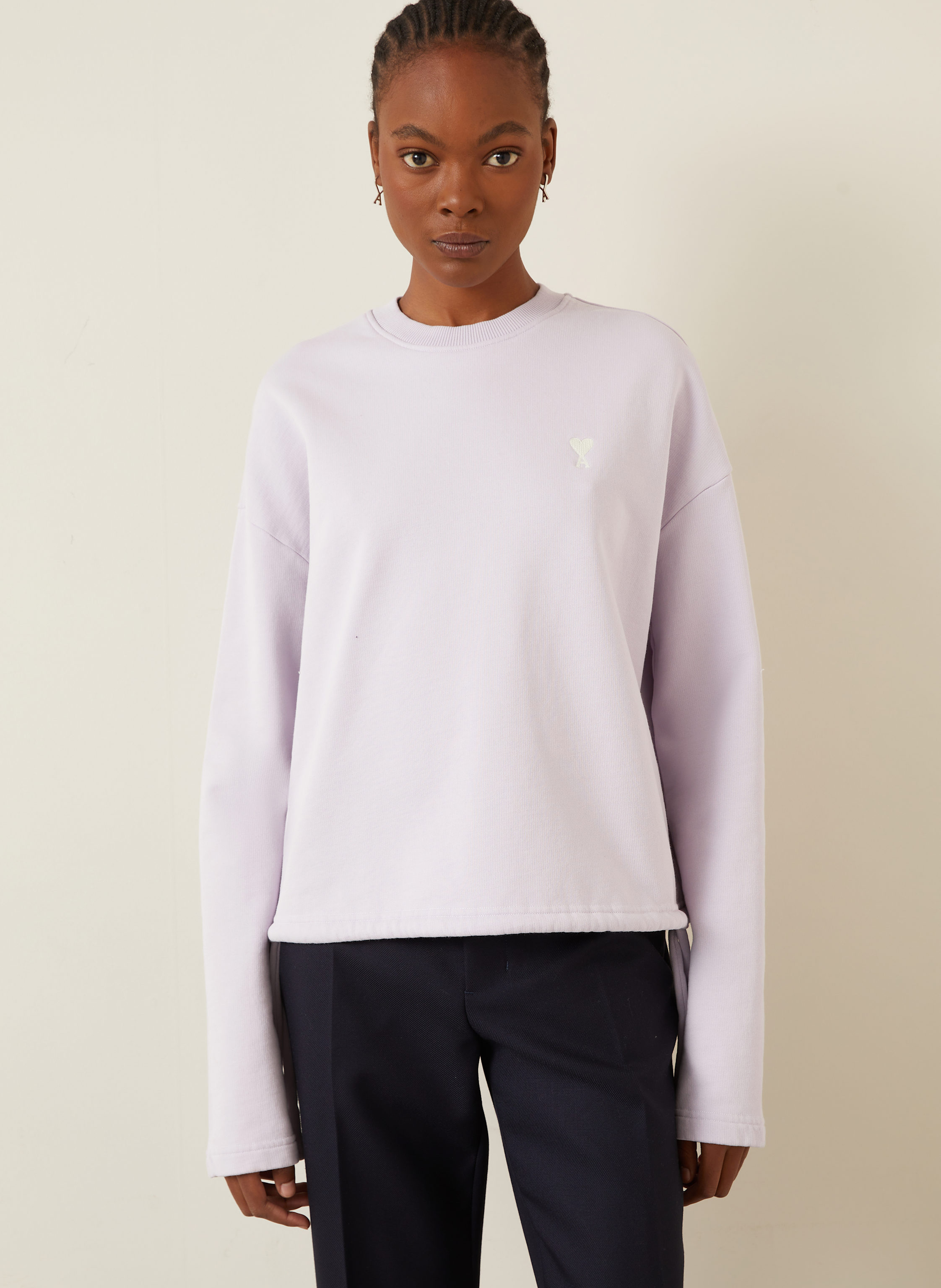 Thumbnail - Ami Paris Sweatshirt lila