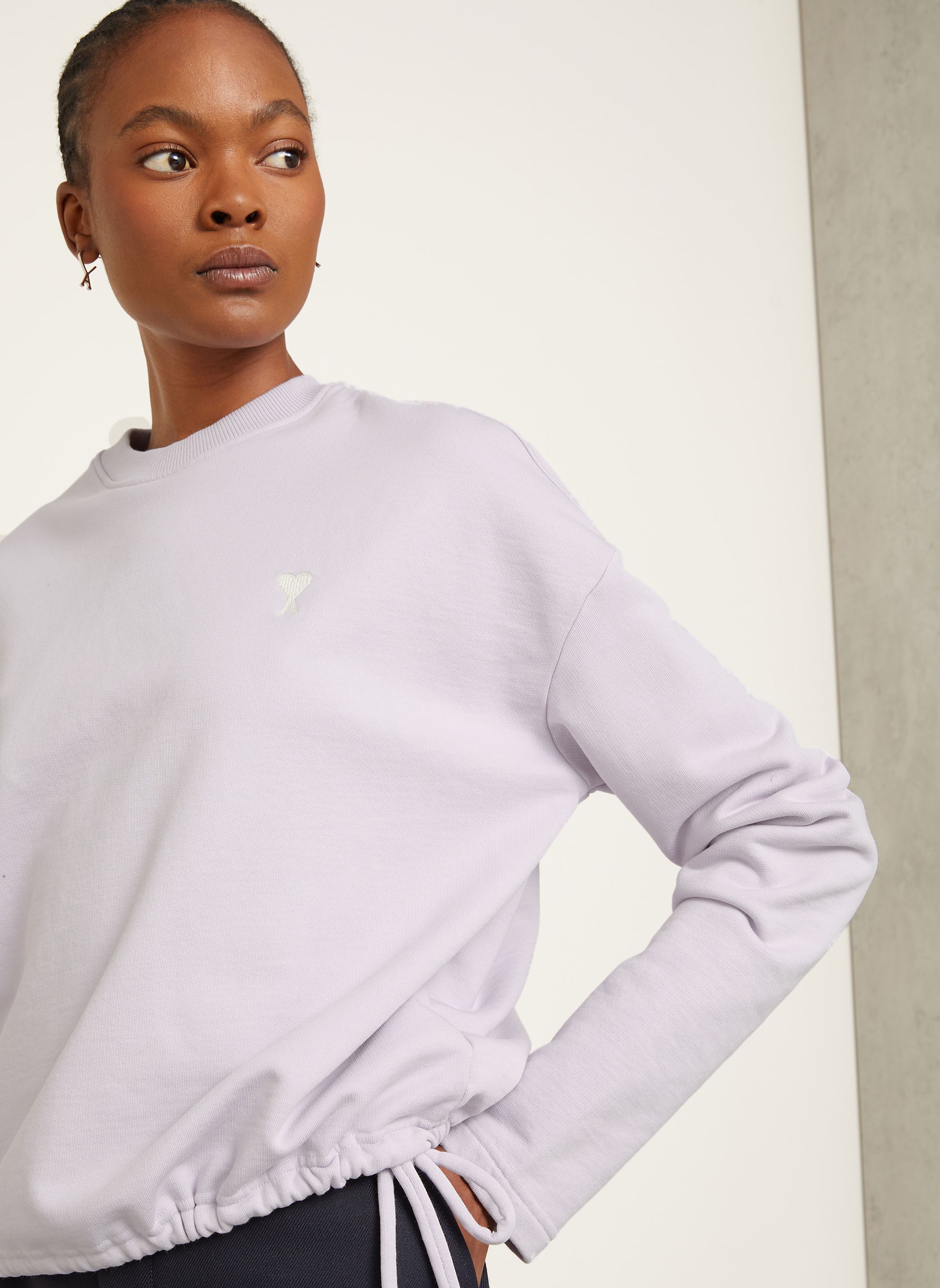 Thumbnail - Ami Paris Sweatshirt lila