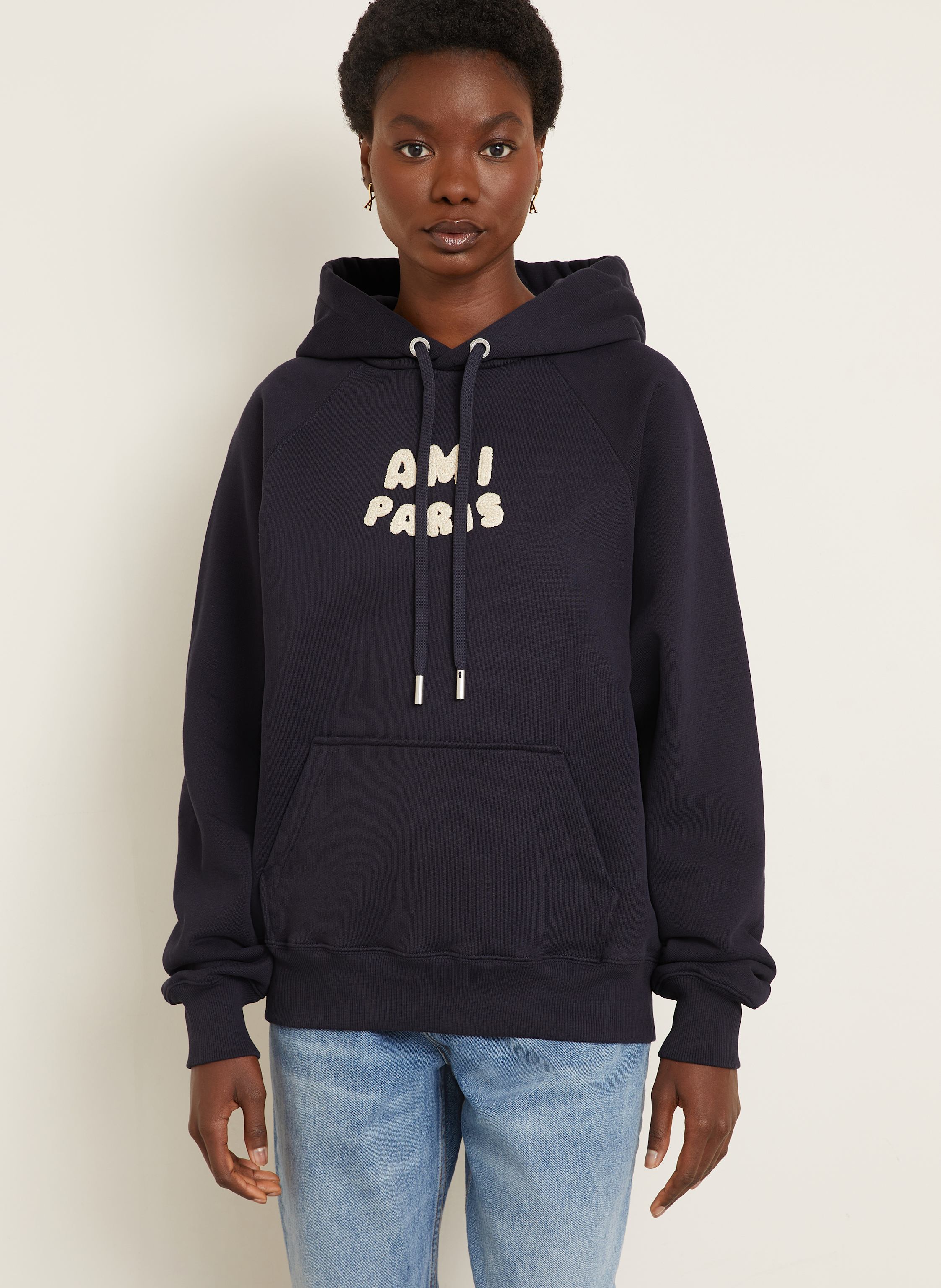 Thumbnail - Ami Paris Hoodie blau