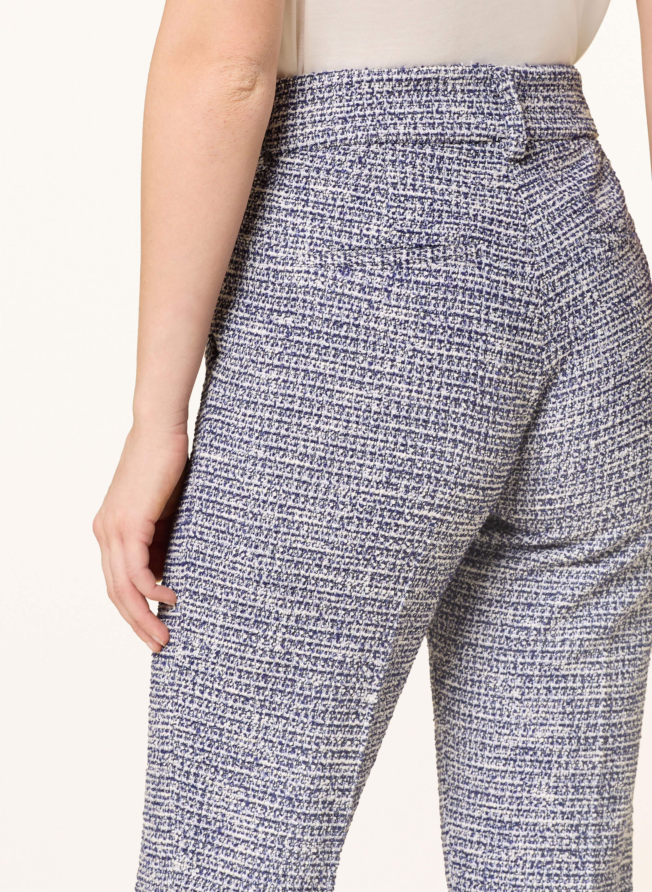 Thumbnail - Brax Bouclé-Hose Maron blau