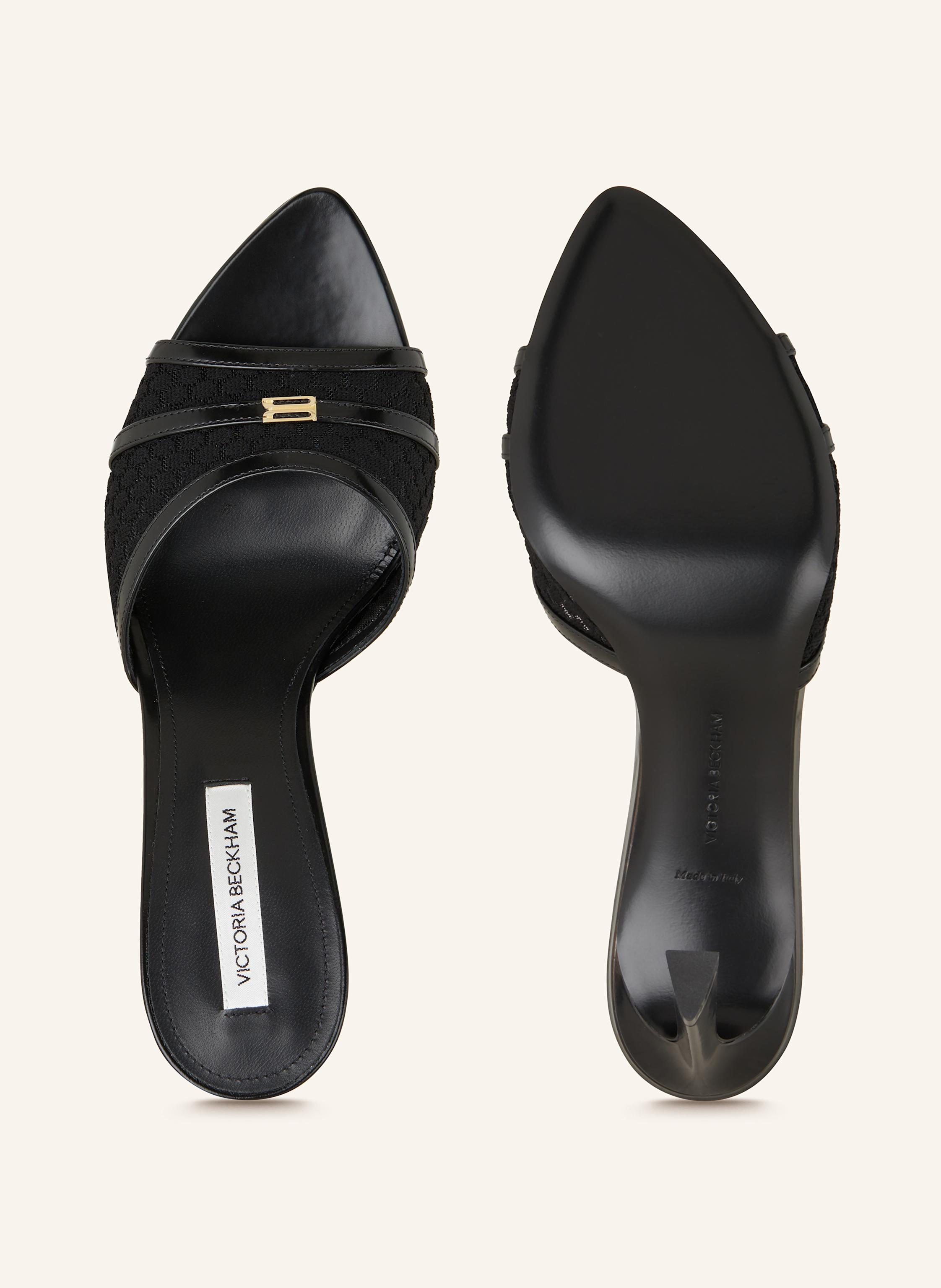 Thumbnail - Victoria Beckham Mules schwarz