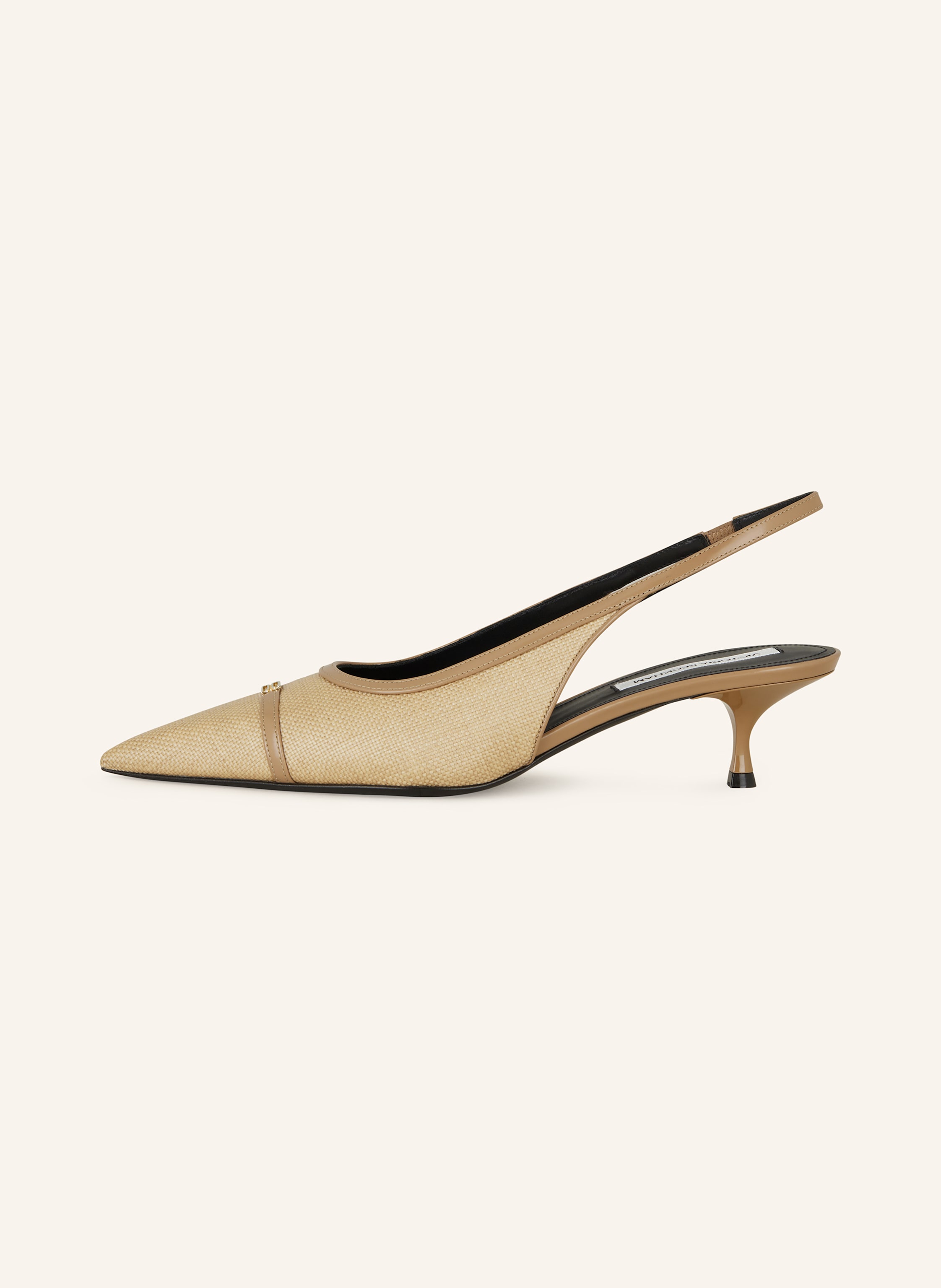 Thumbnail - Victoria Beckham Slingpumps beige