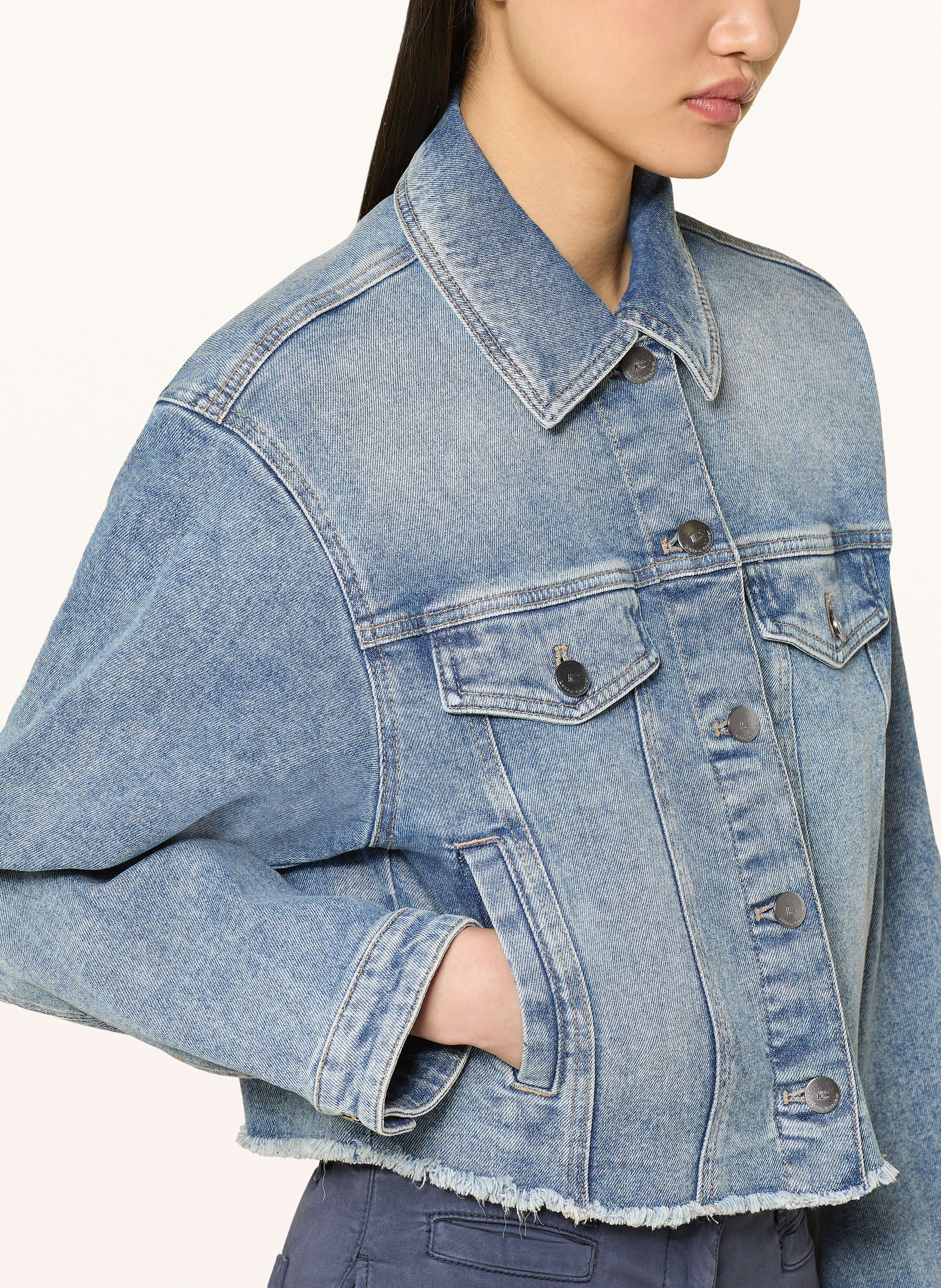 Thumbnail - Luisa Cerano Jeansjacke blau