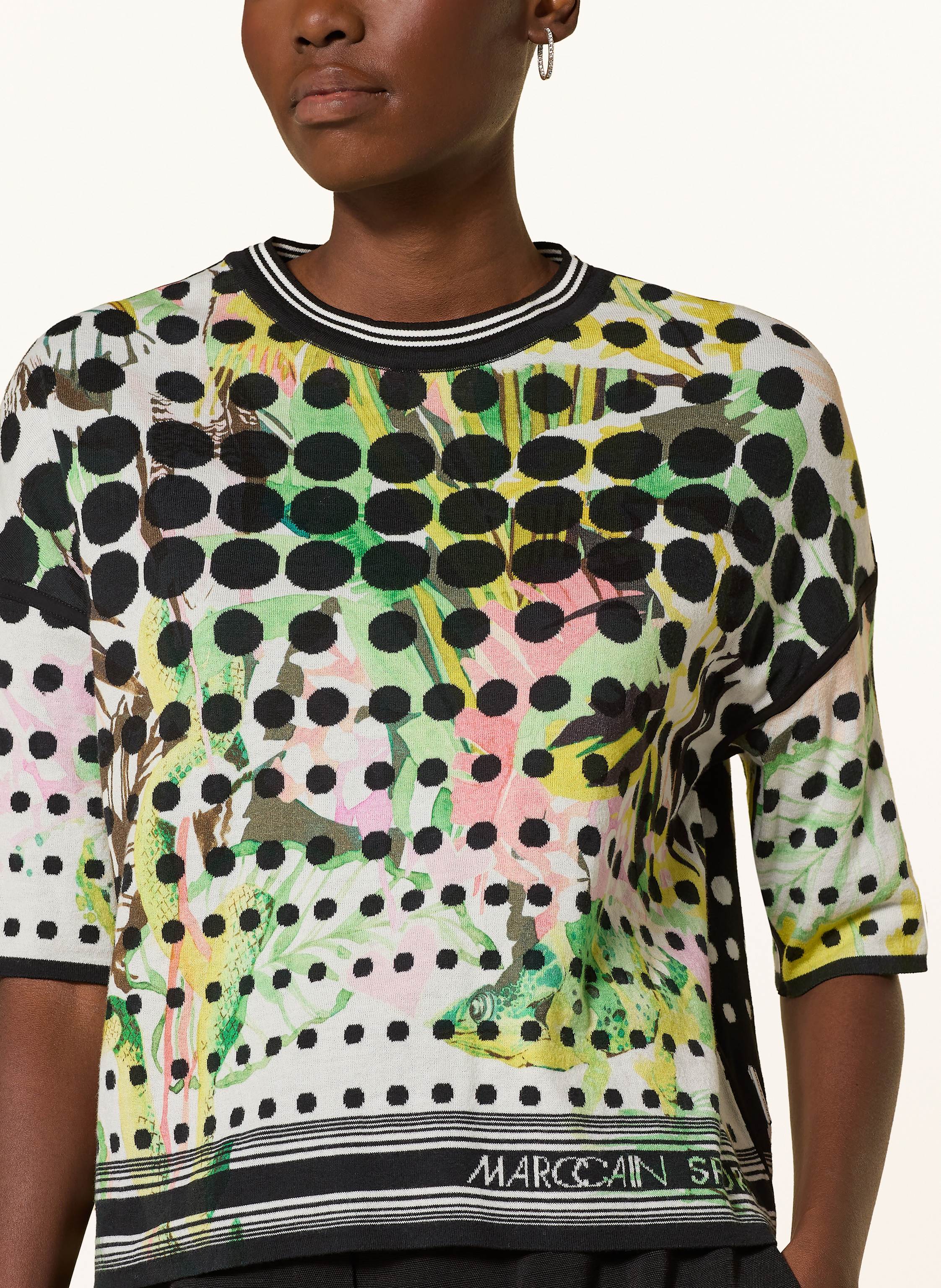 Thumbnail - Marc Cain Pullover Mit 3/4-Arm gruen