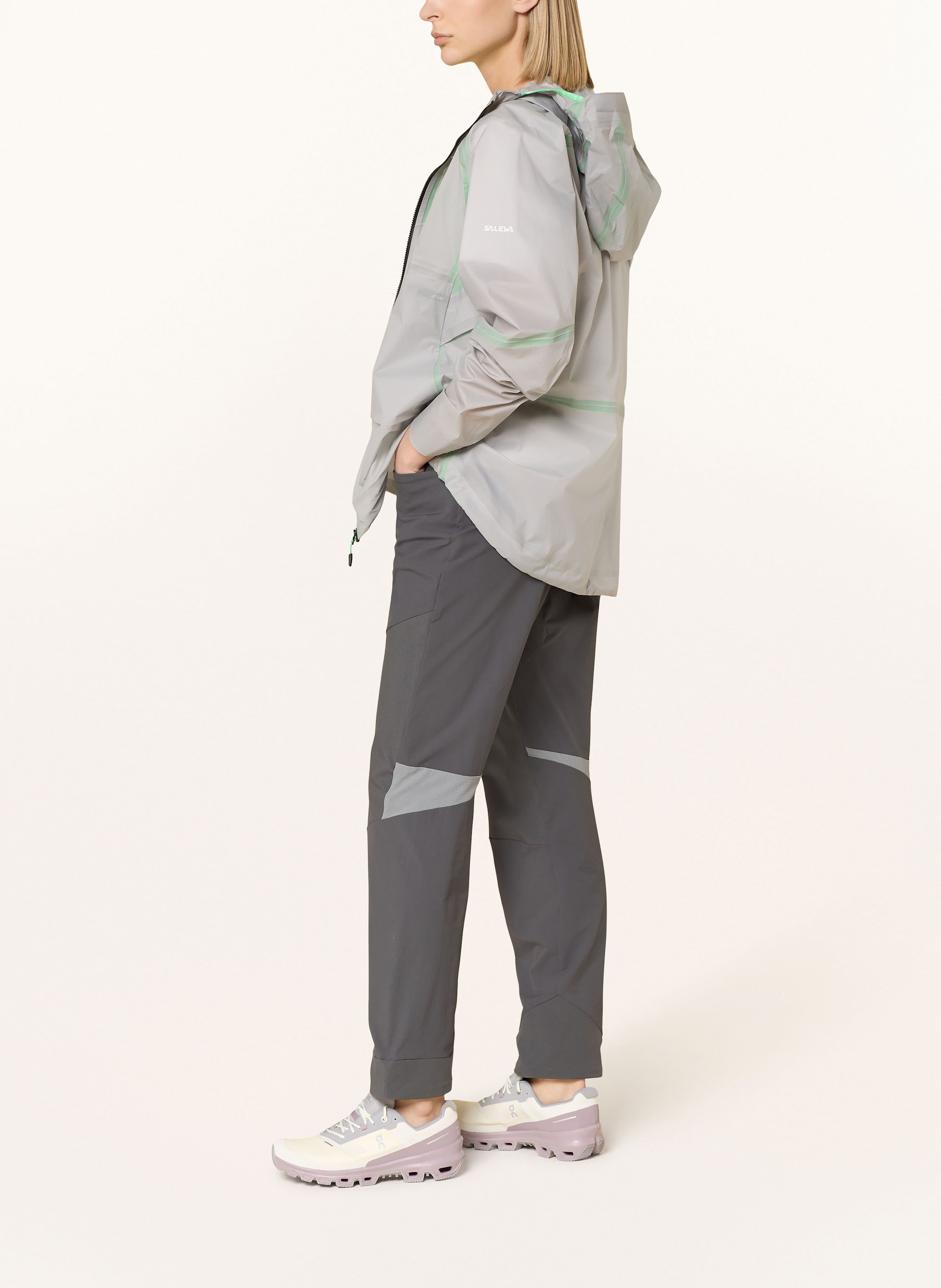 Thumbnail - Salewa Softshell-Hose Durastretch grau