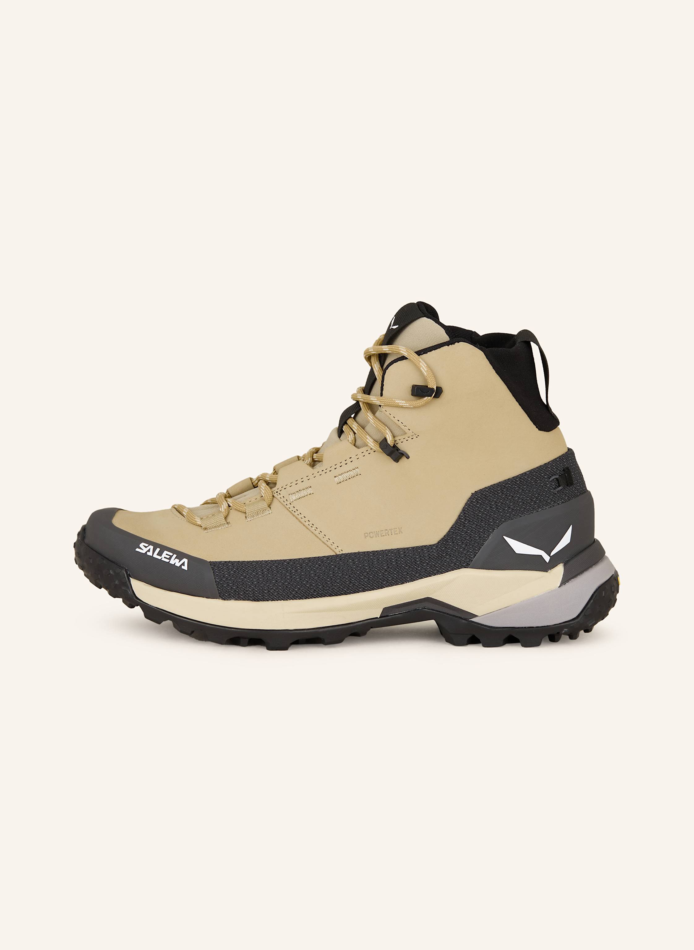 Thumbnail - Salewa Wanderschuhe Puez Leather Mid Ptx beige