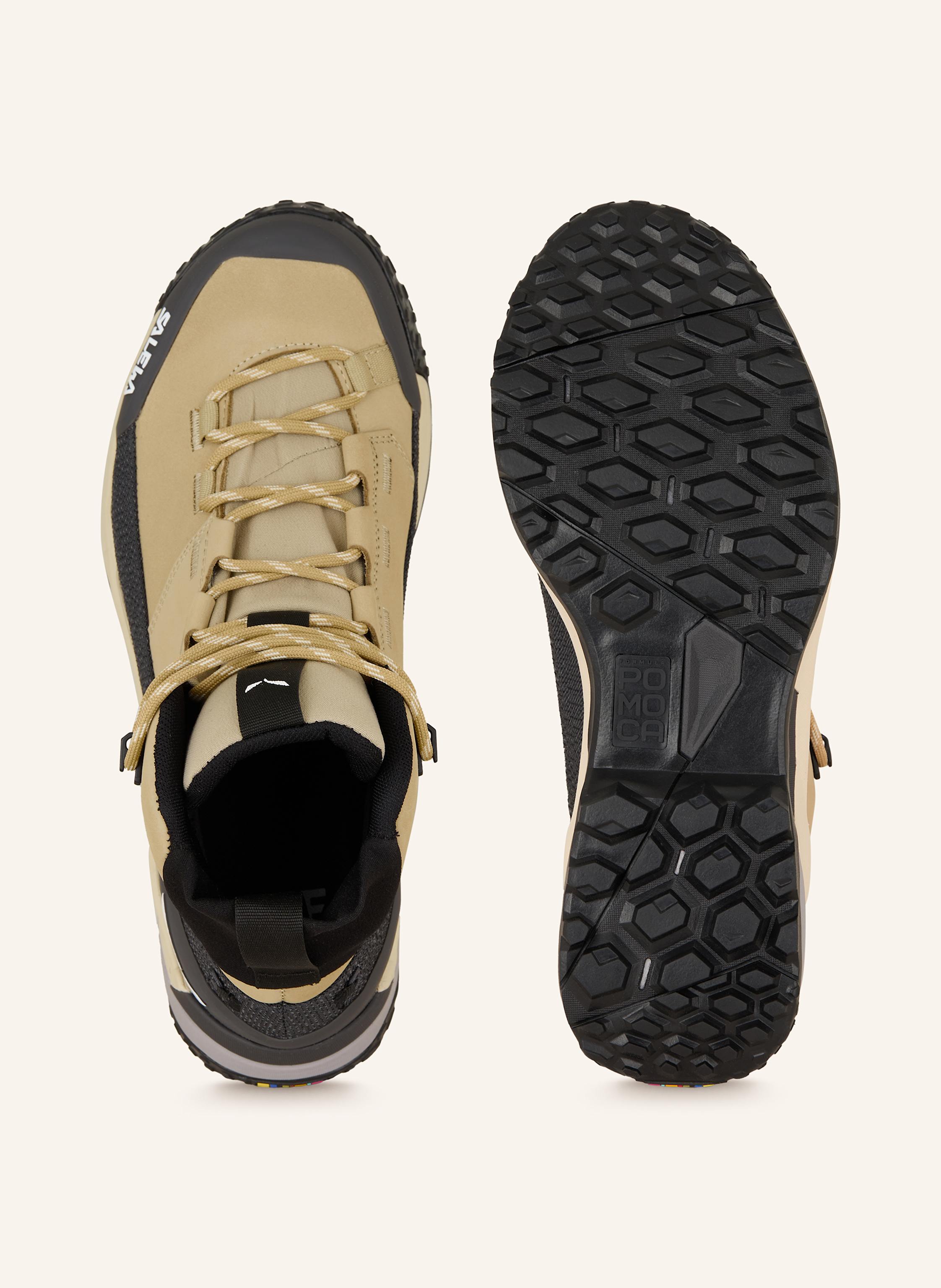 Thumbnail - Salewa Wanderschuhe Puez Leather Mid Ptx beige