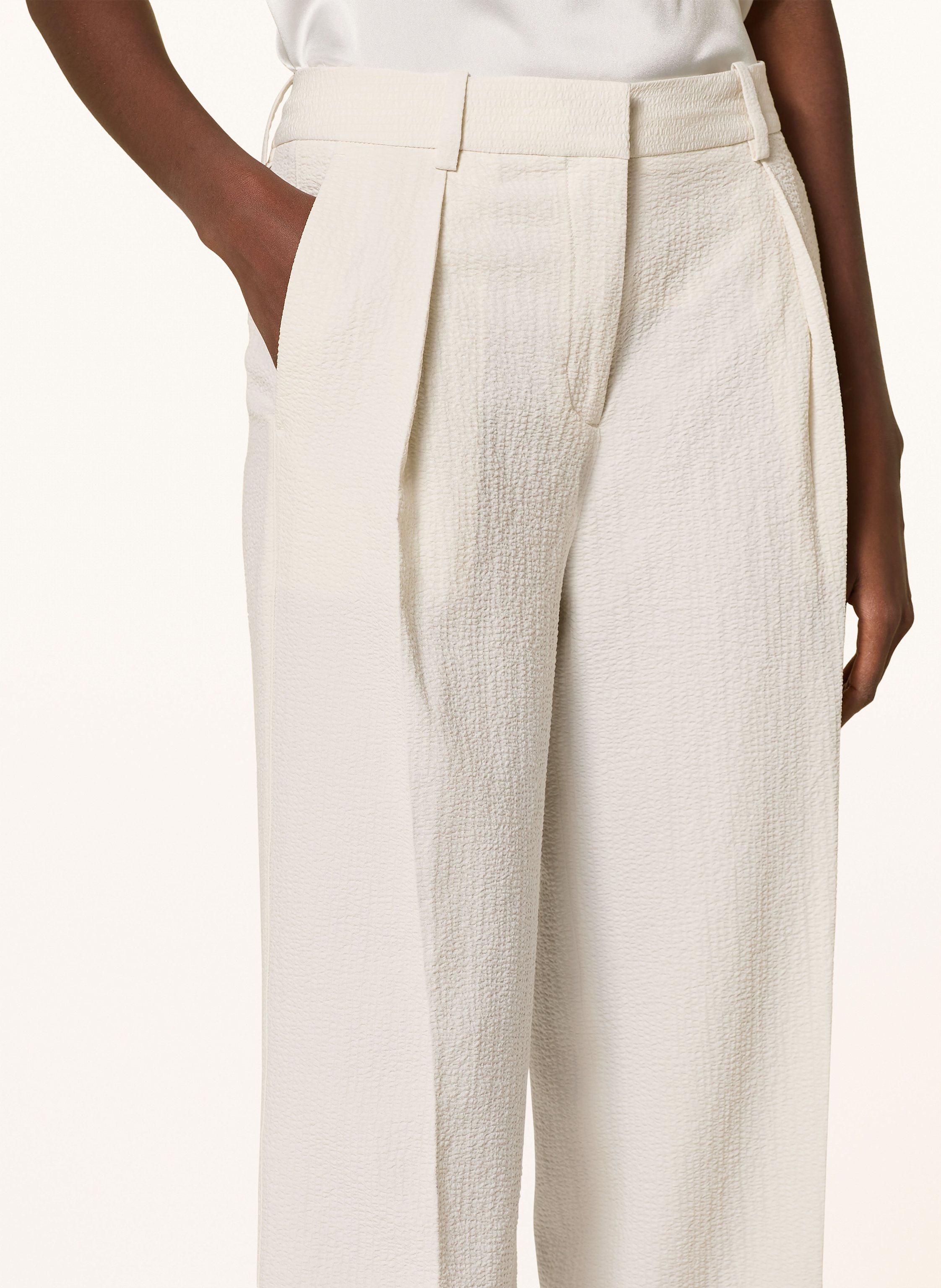 Thumbnail - Calvin Klein Marlenehose weiss