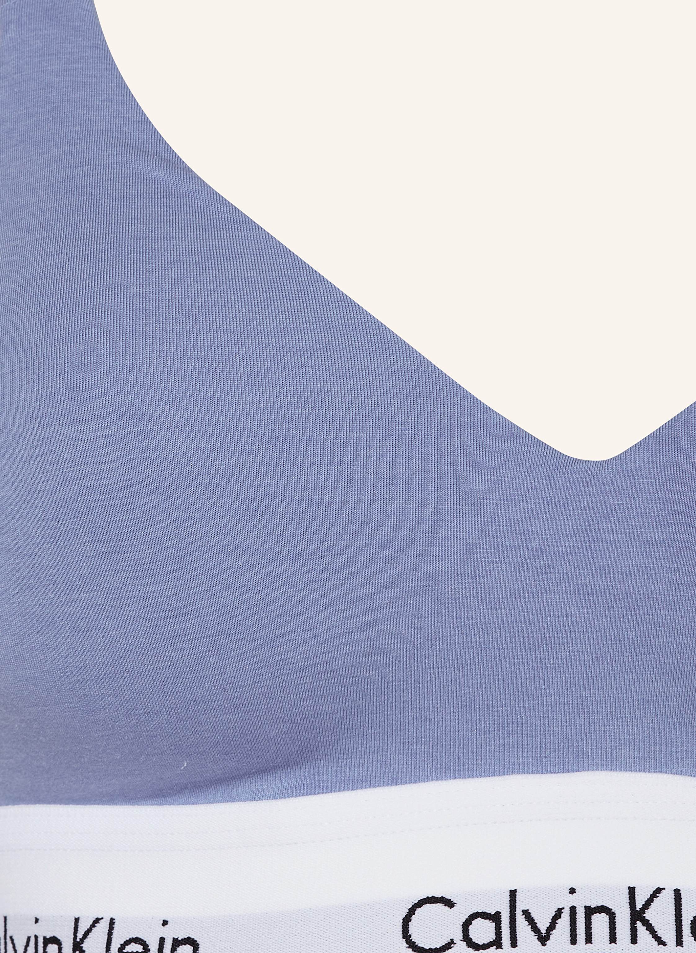 Thumbnail - Calvin Klein Push-Up-Bh Icon Cotton Modal blau