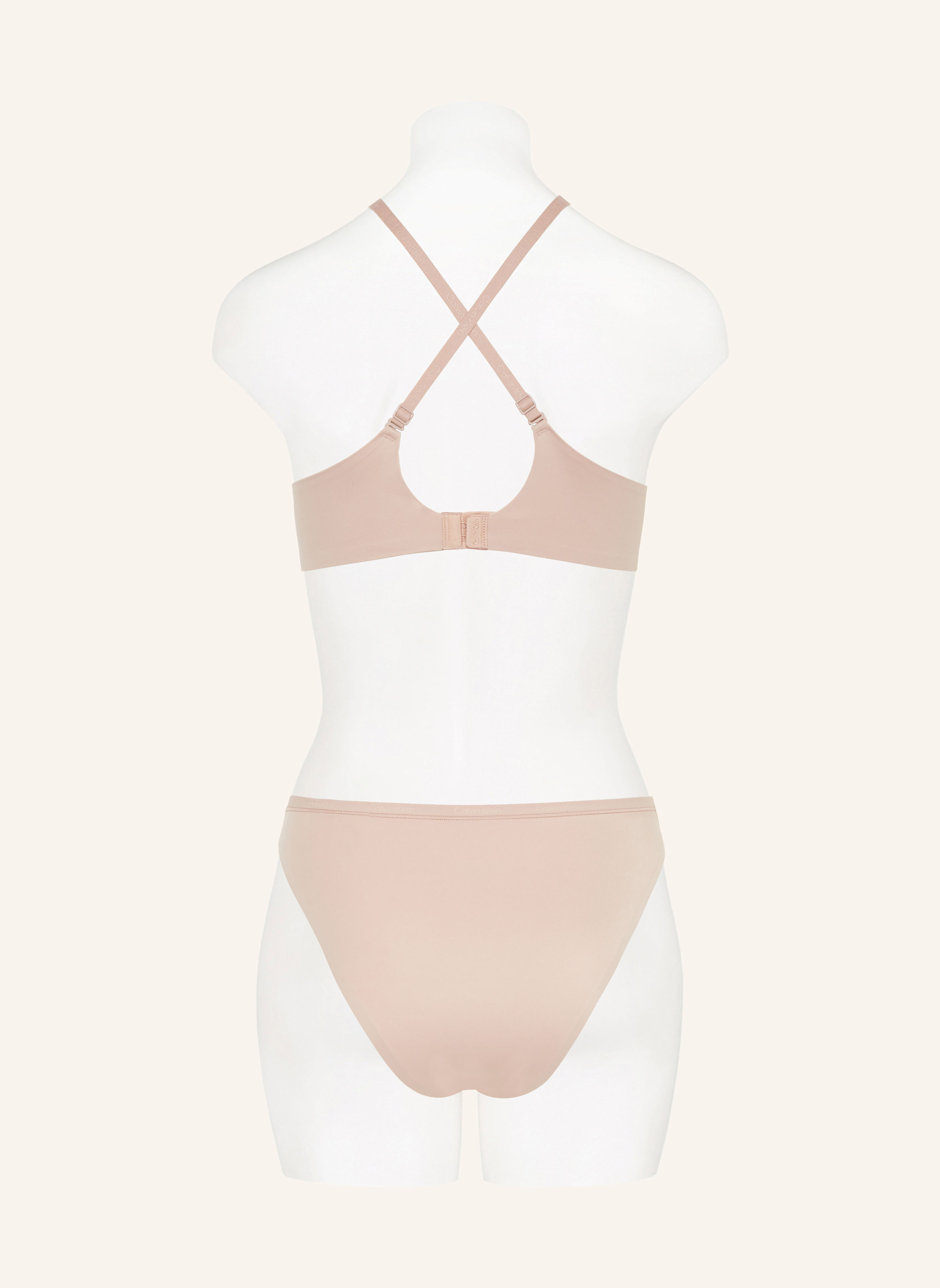 Thumbnail - Calvin Klein Slip Perfectly Fit beige
