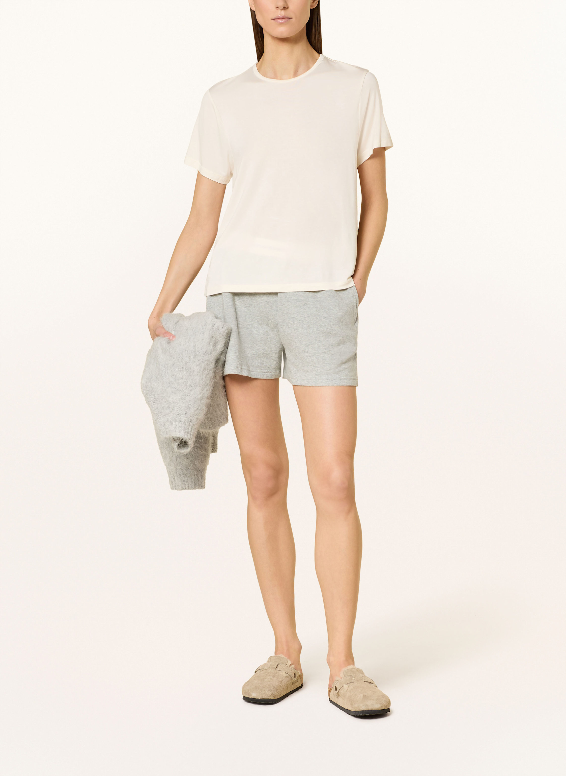 Thumbnail - Calvin Klein Lounge-Shirt Relaxed weiss
