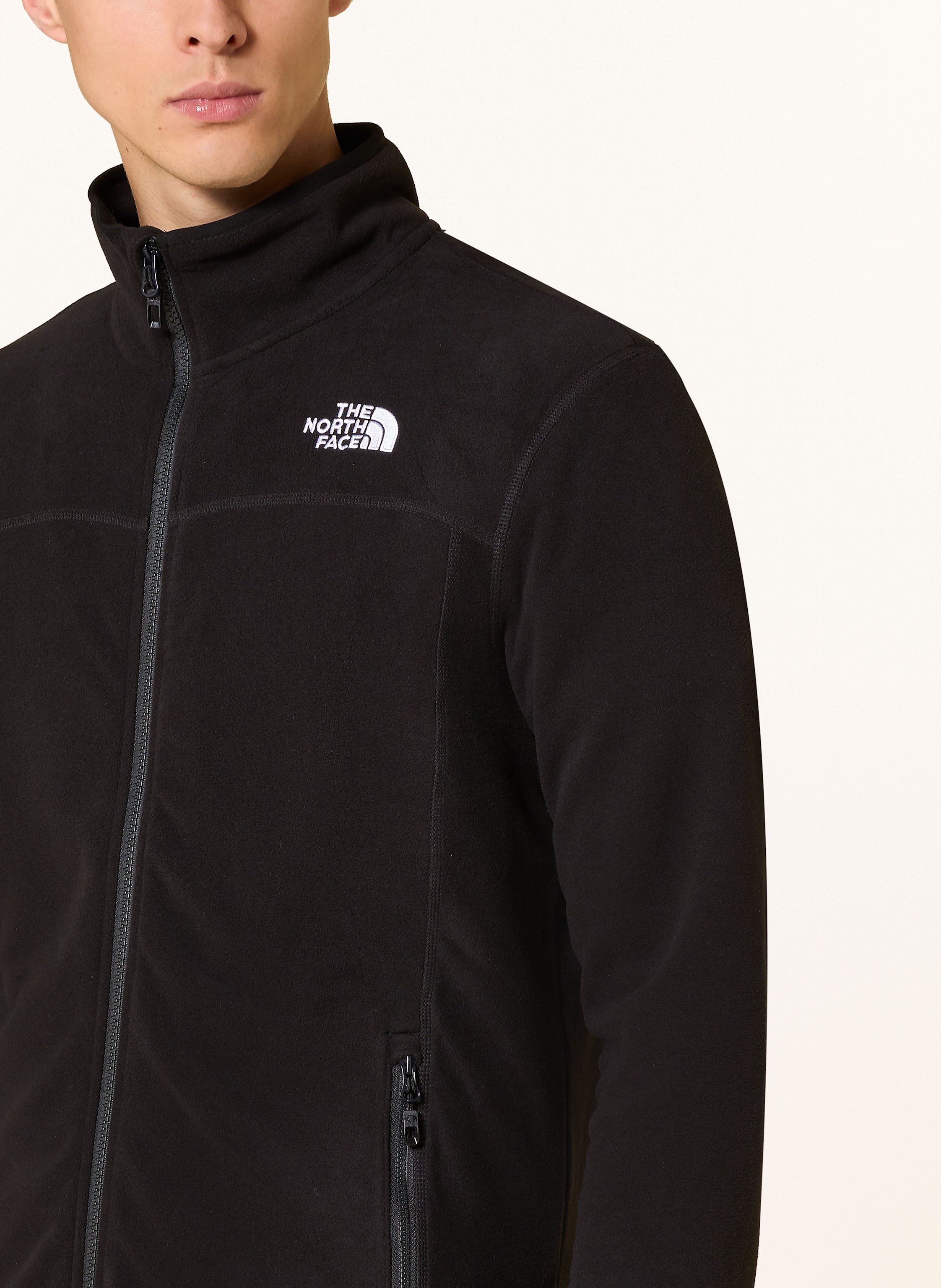 Thumbnail - The North Face Fleecejacke 100 Glacier schwarz