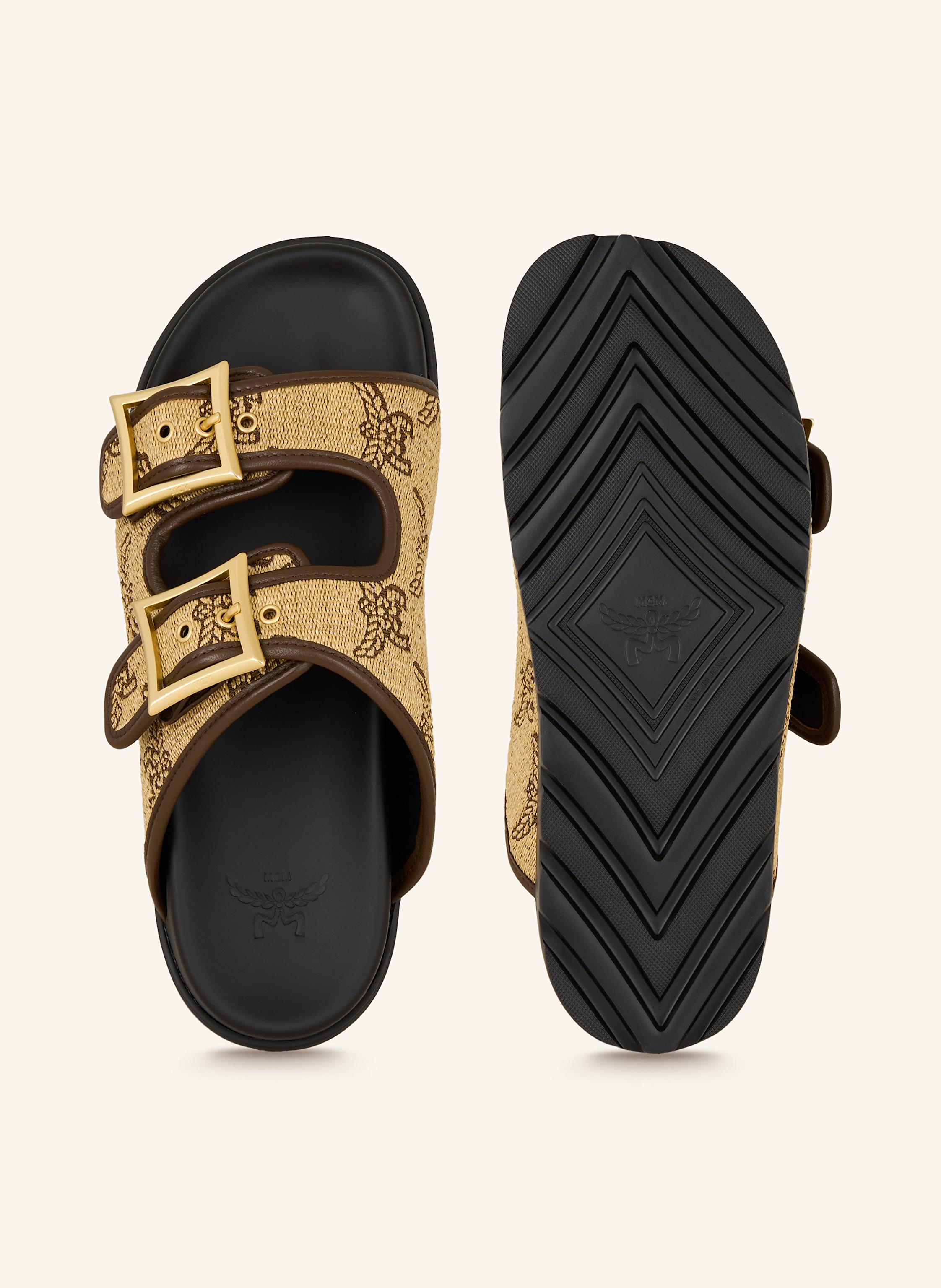 Thumbnail - Mcm Pantoletten beige