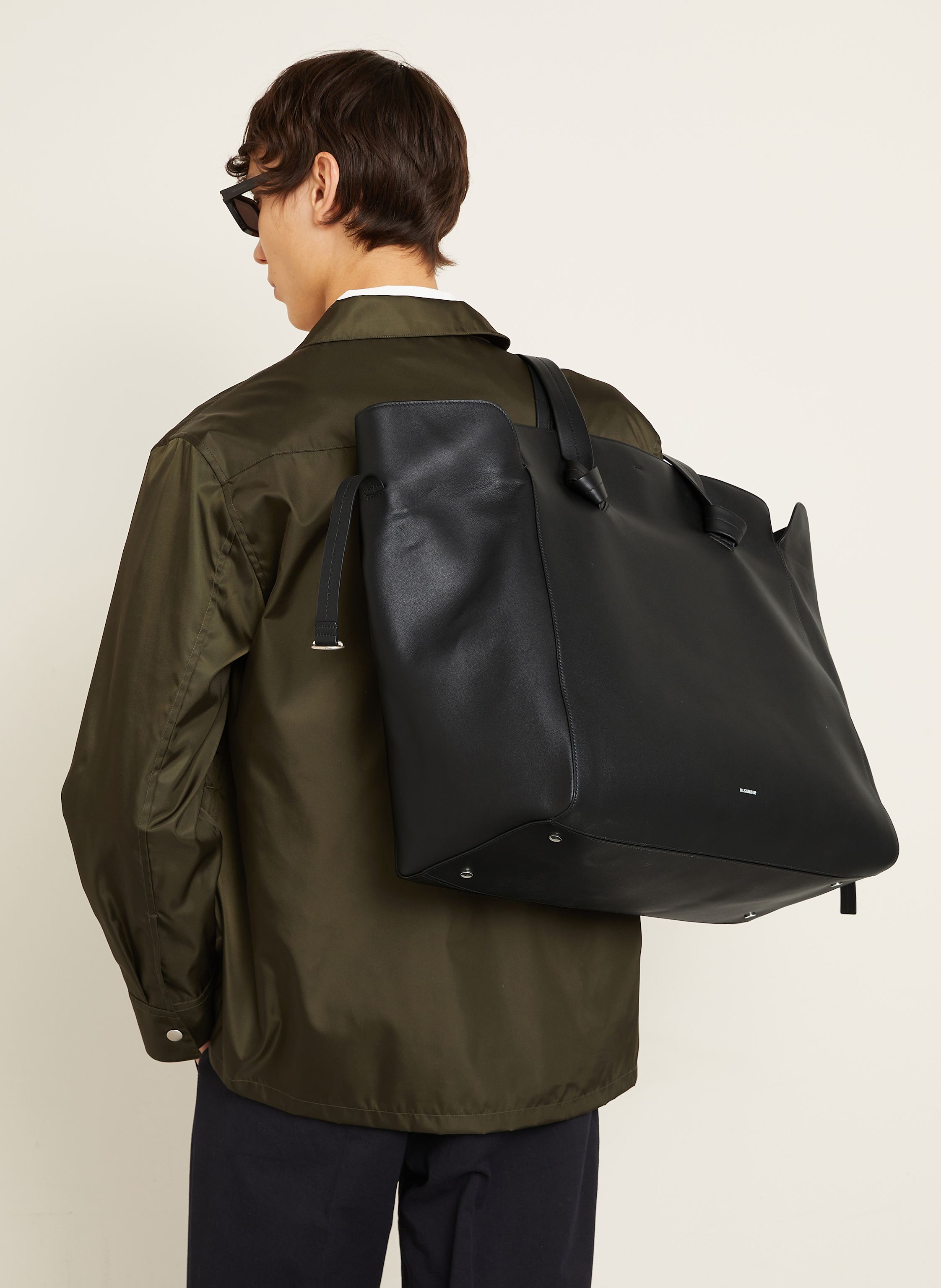 Thumbnail - Jil Sander Shopper schwarz