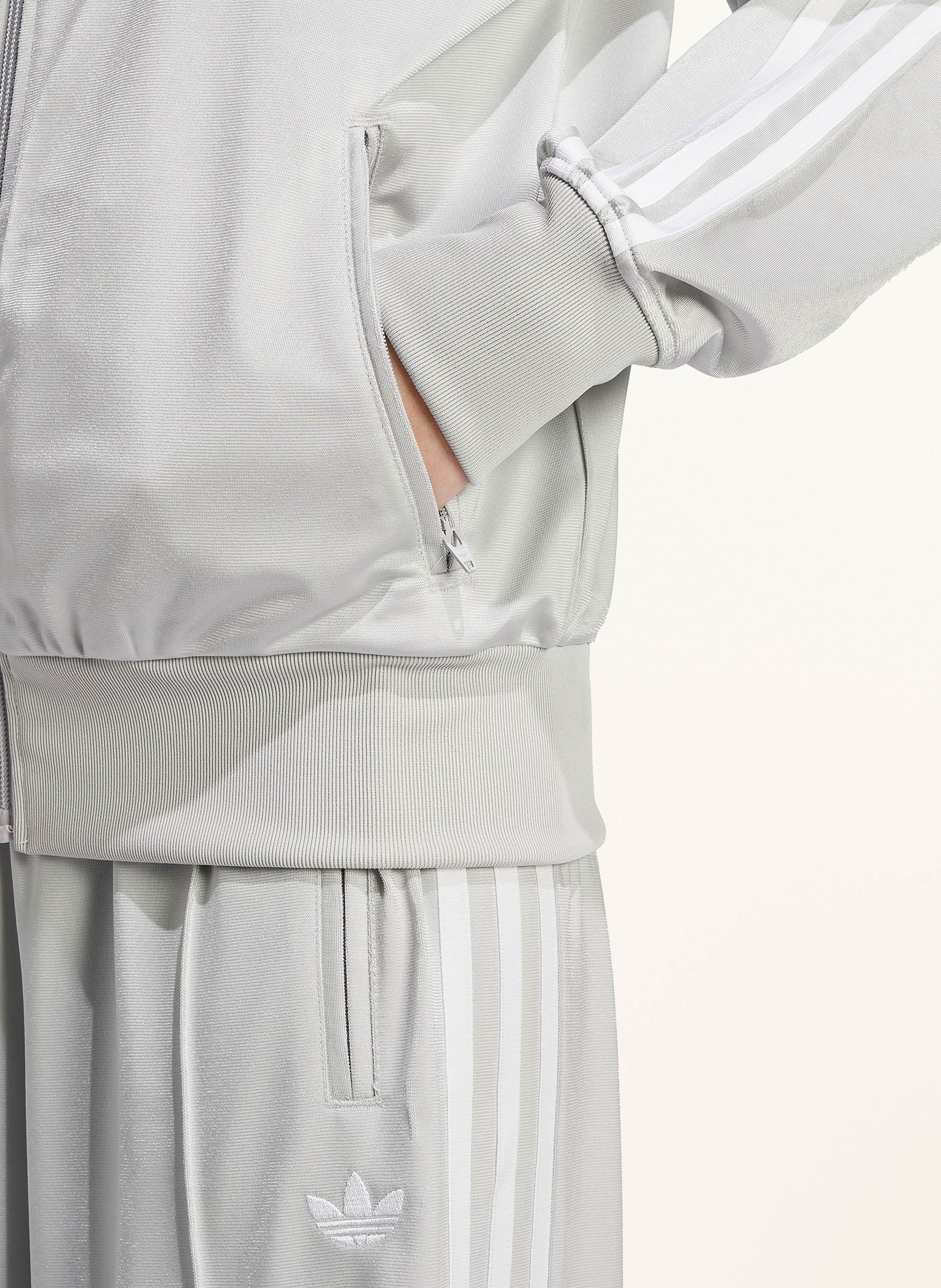 Thumbnail - Adidas Originals Trainingsjacke Firebird Adicolor Classic Loose grau