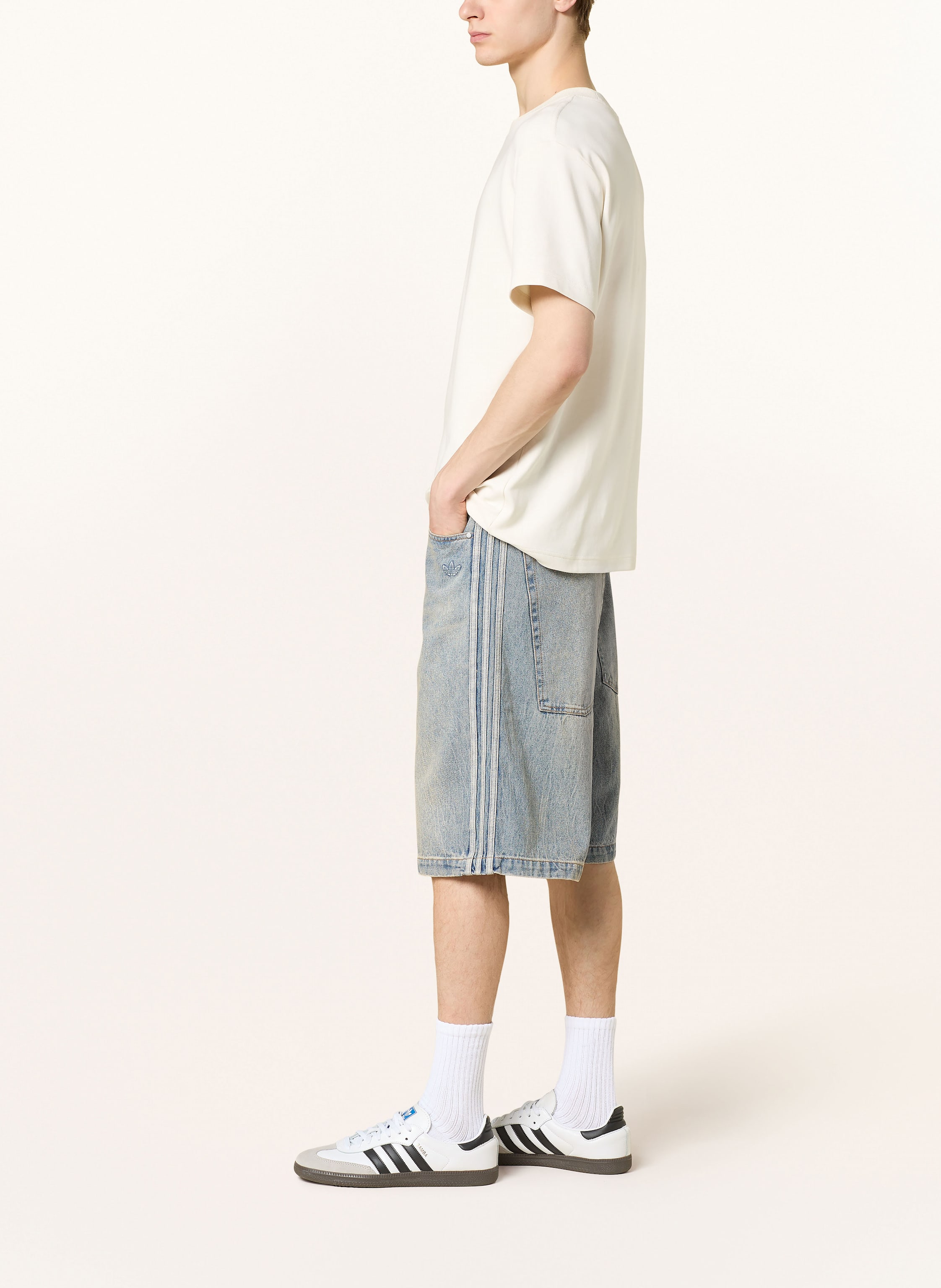 Thumbnail - Adidas Originals Jeansshorts Adilenium Season 3 blau