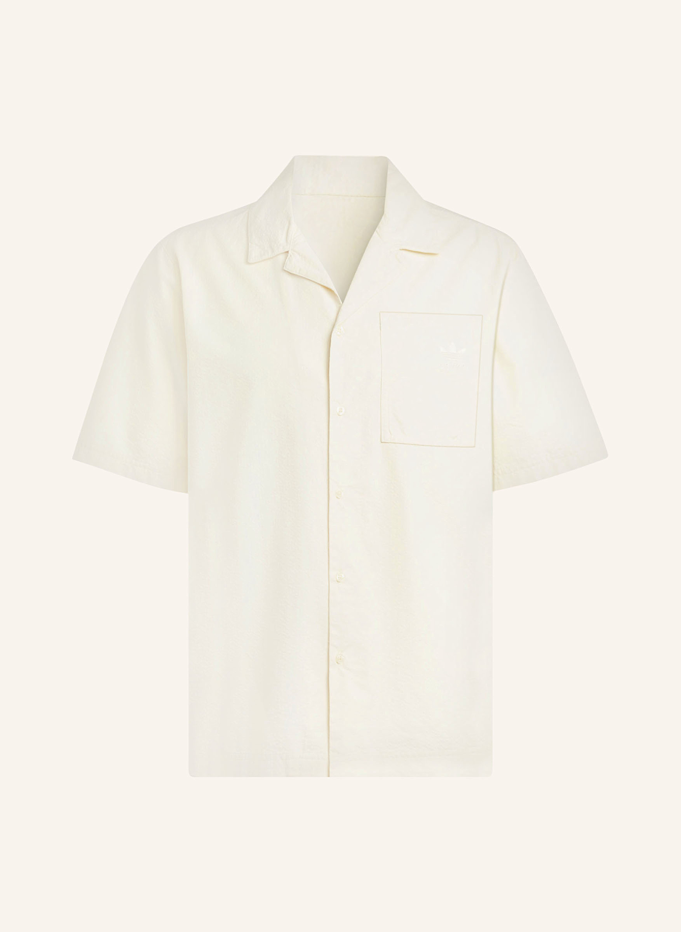 Adidas Originals Adidas Originals Resorthemd Essentials Loose Fit beige in CREME