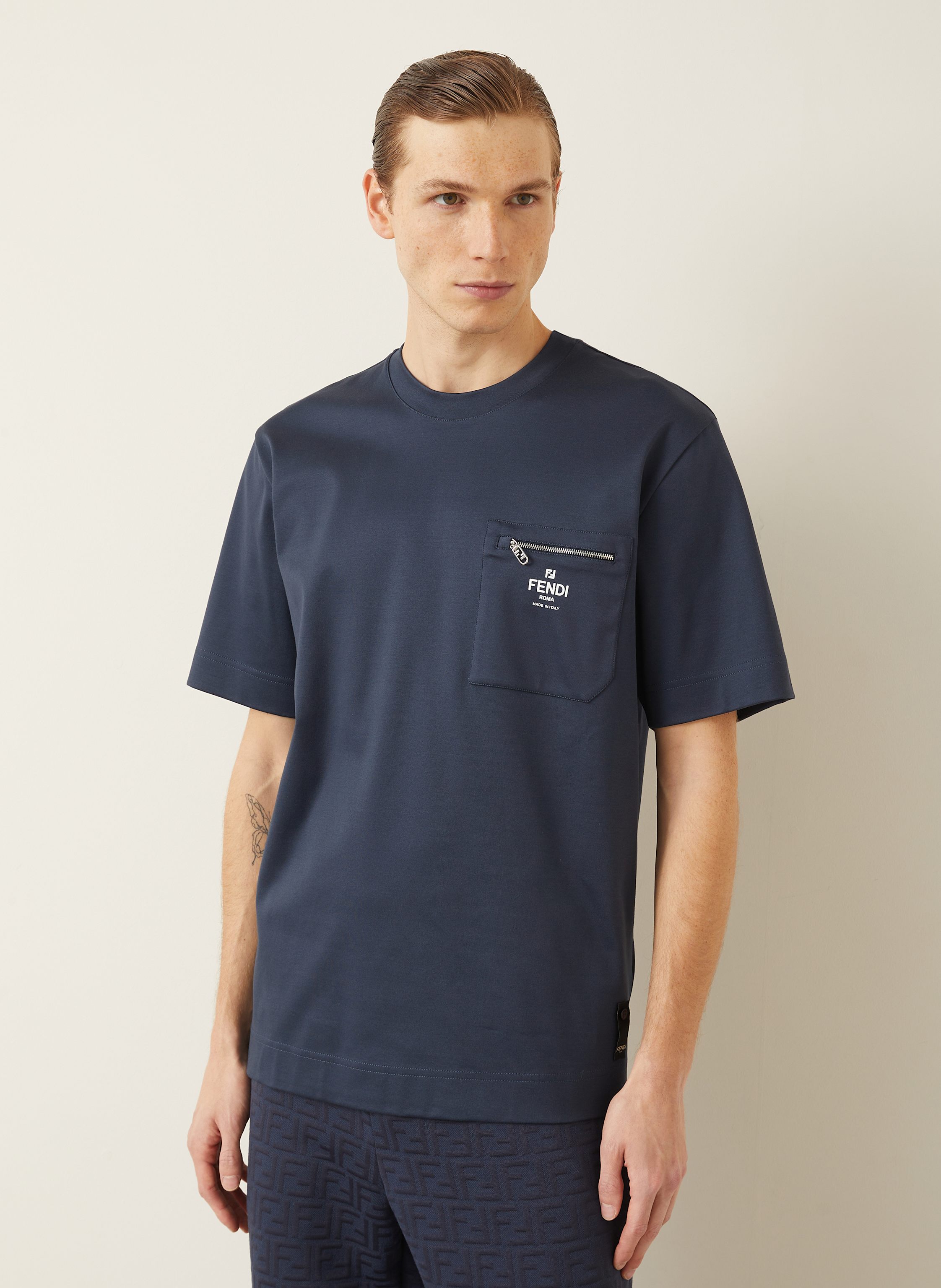 Thumbnail - Fendi T-Shirt blau