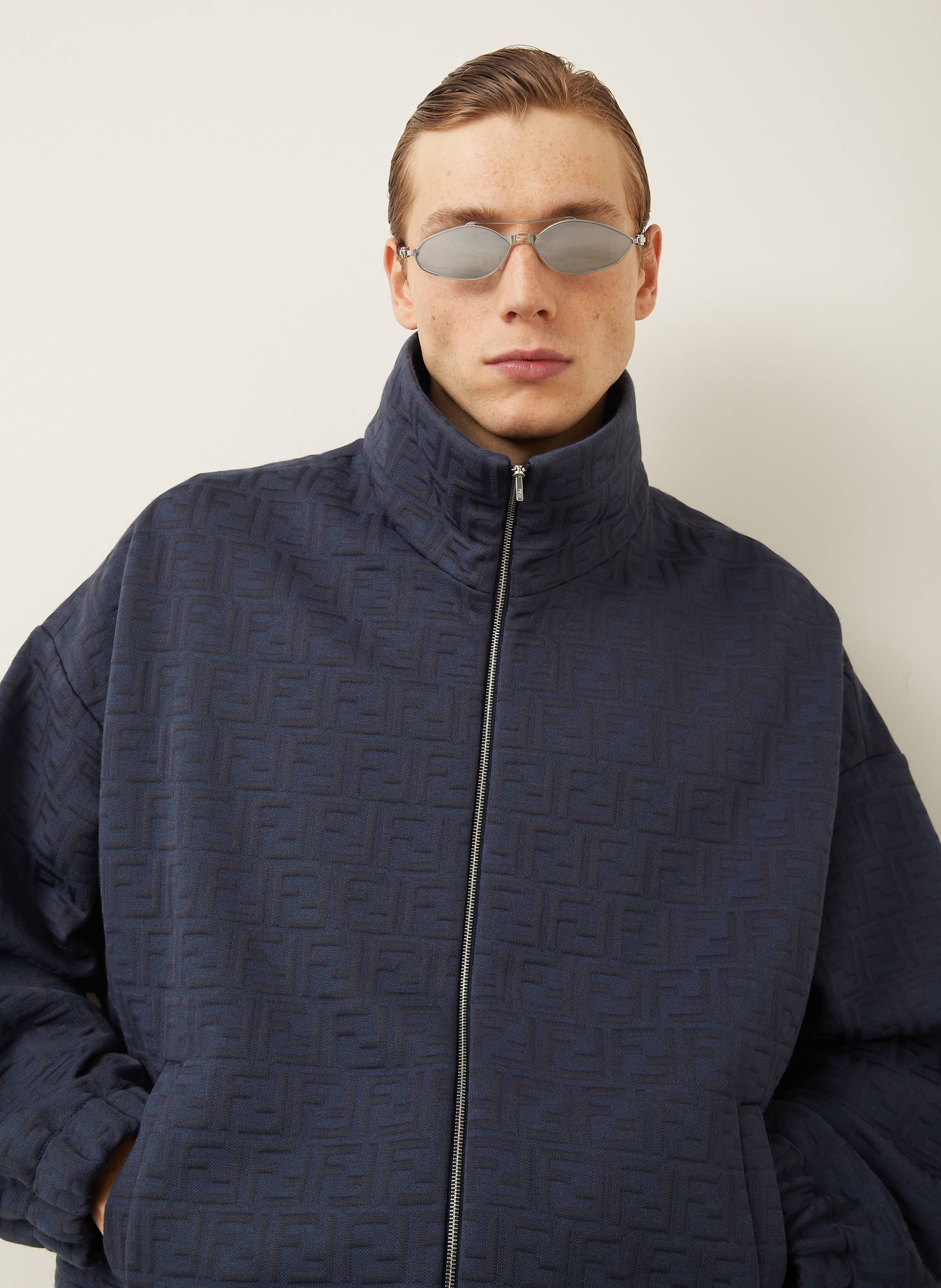 Thumbnail - Fendi Sweatjacke blau