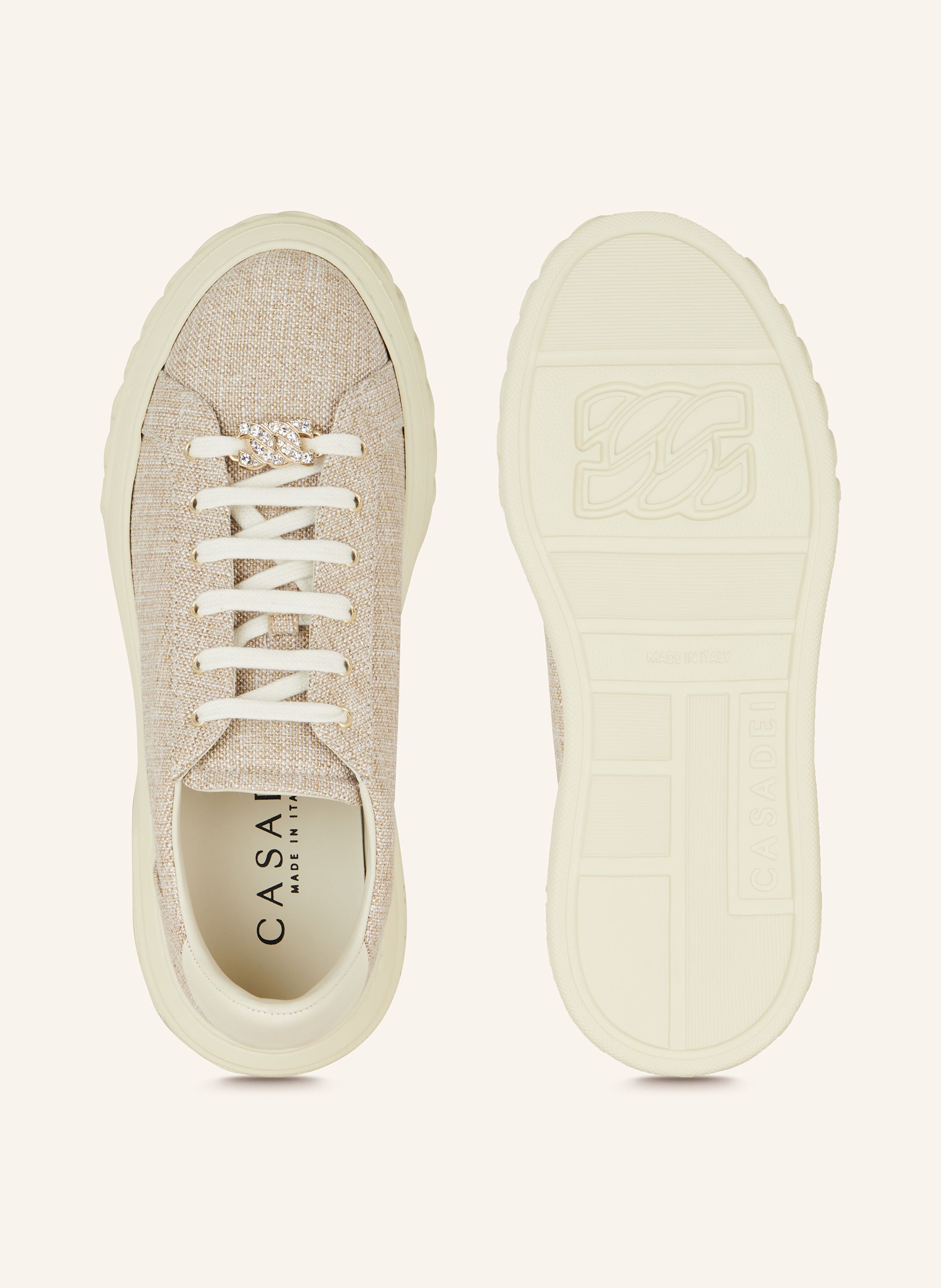 Thumbnail - Casadei Sneaker Off Road beige